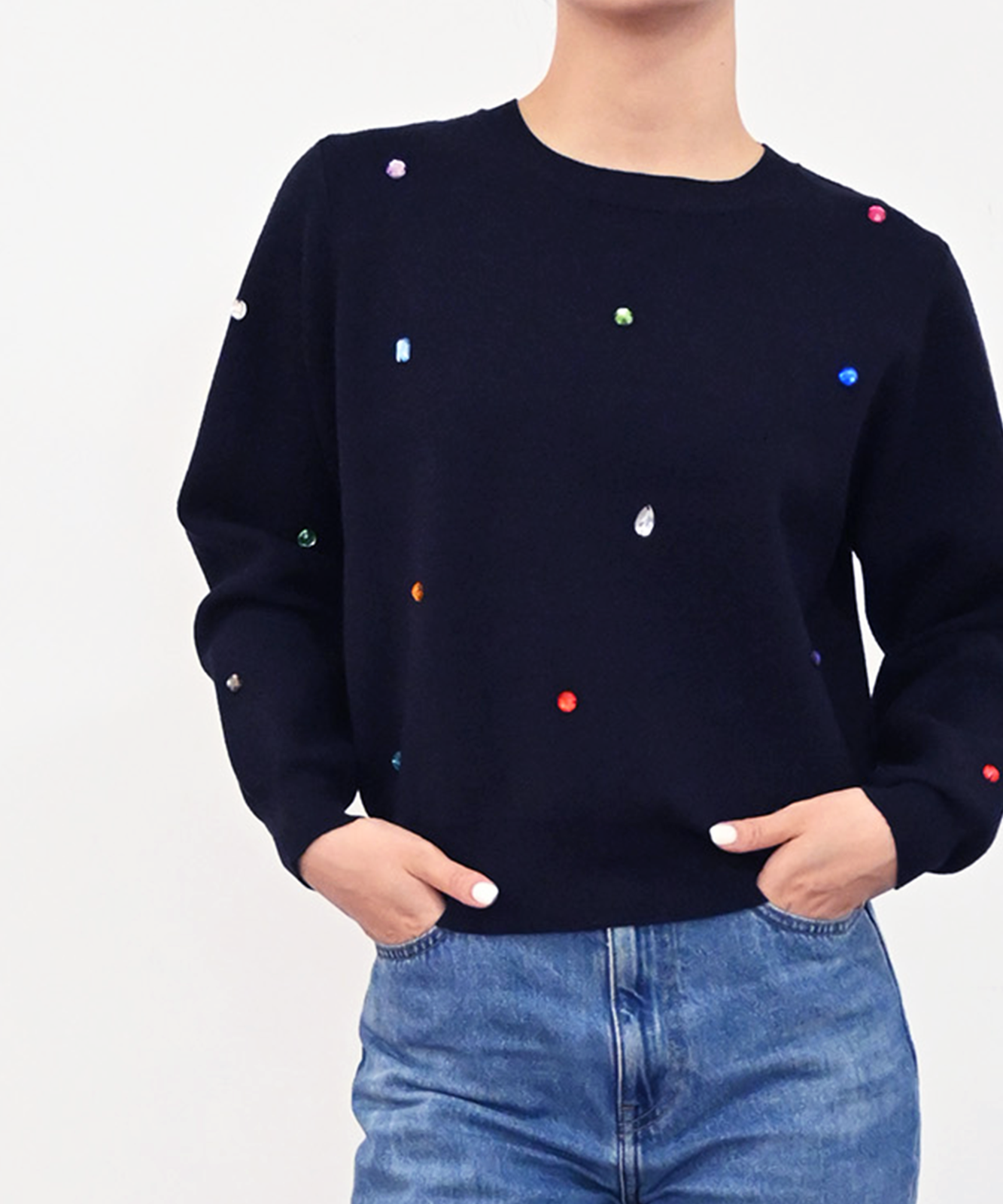 【予約】ジュエリーニットトップス(6263-511)