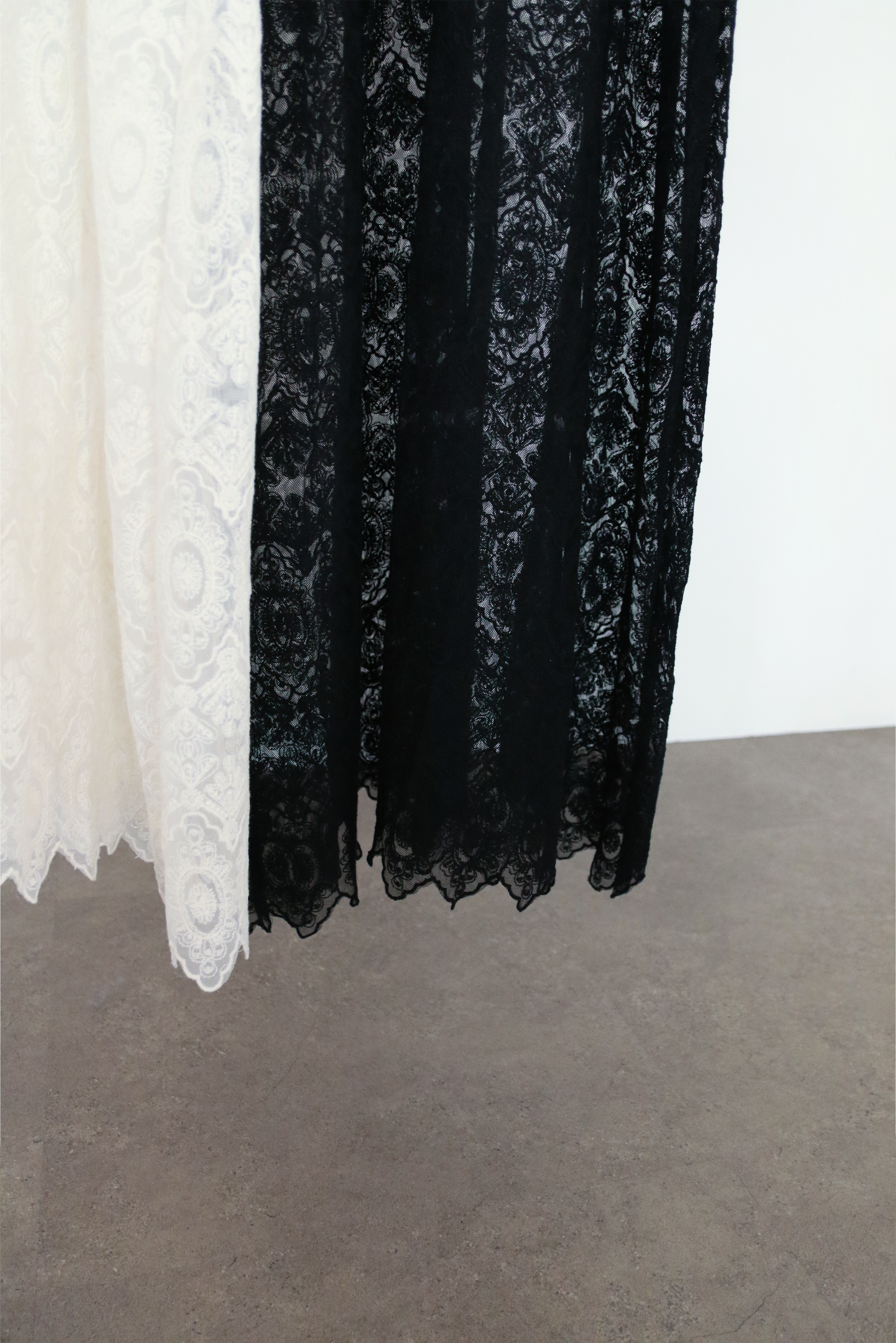 ニット×レースワンピース(6263-512)