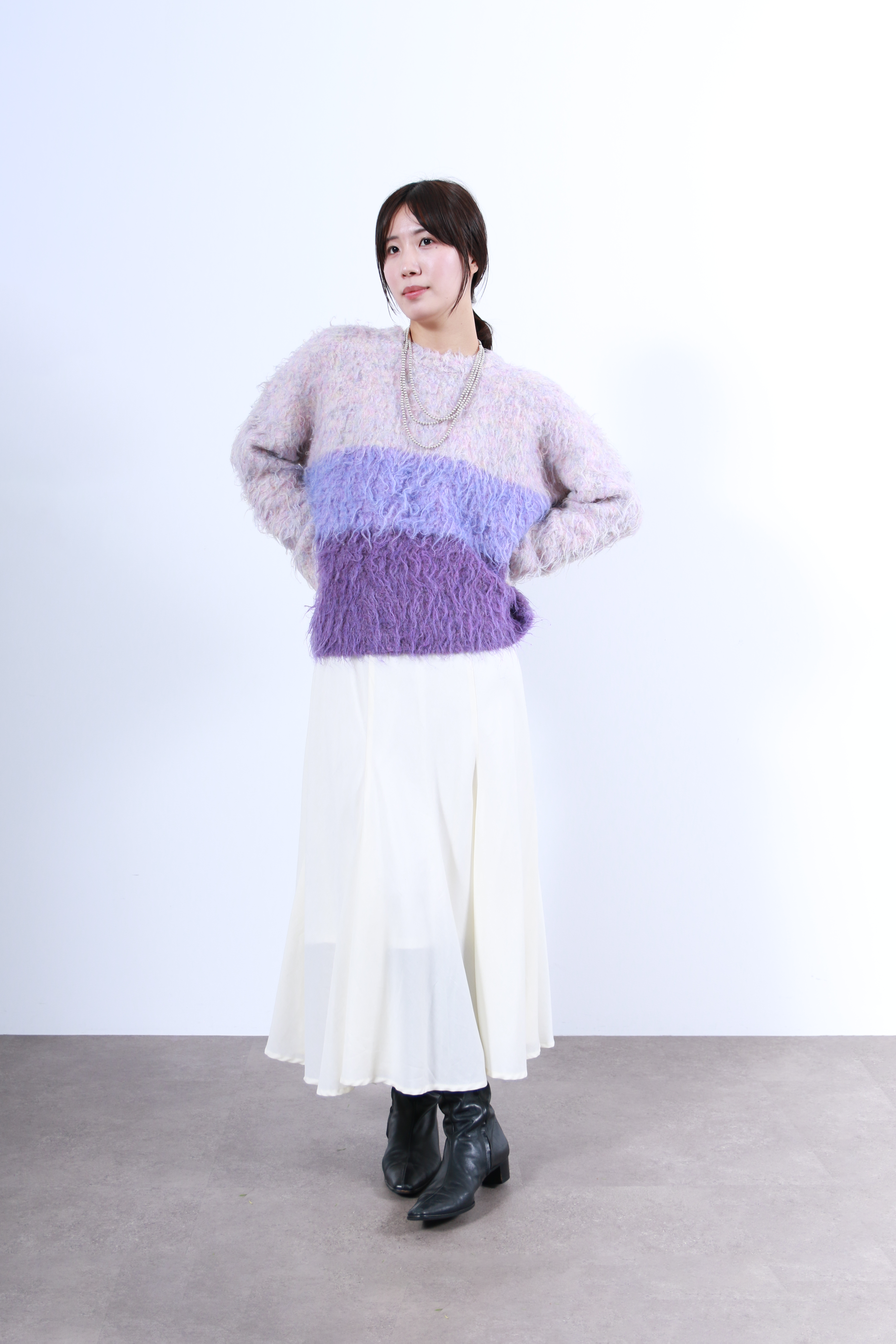 グラデーションニットトップス(6263-519)