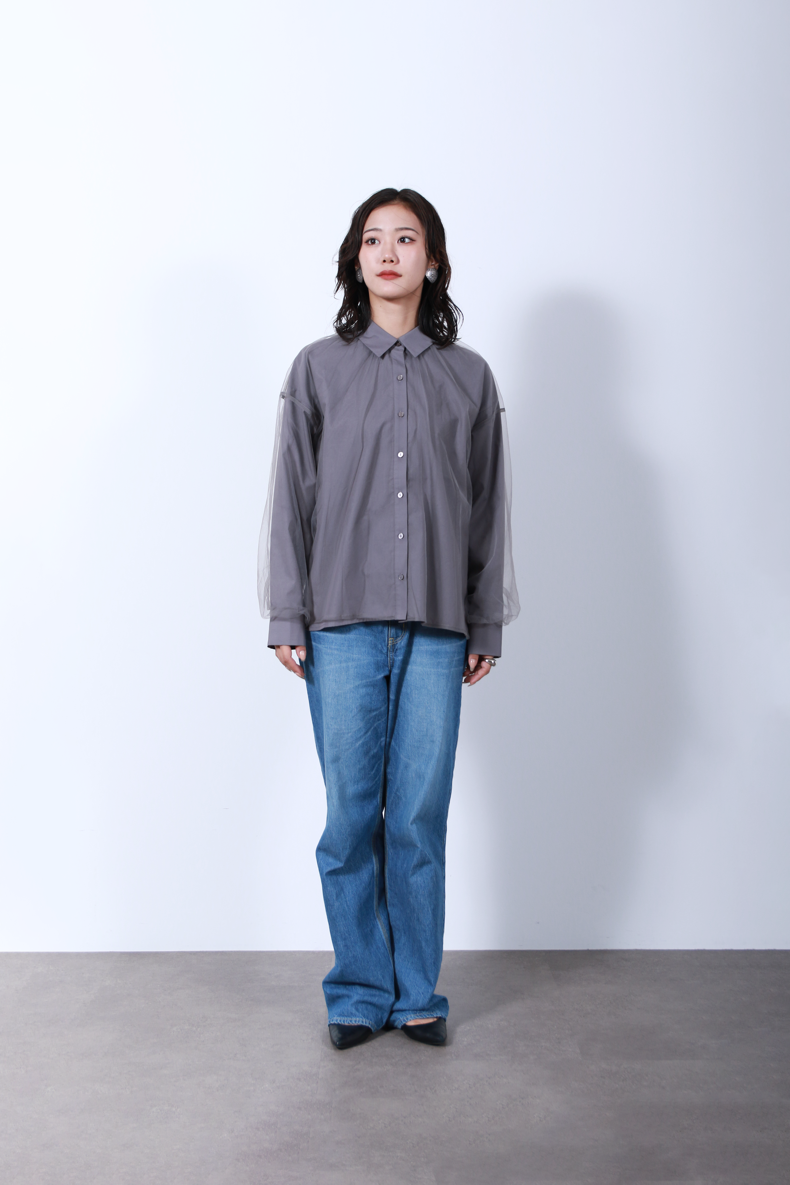 シアーチュールシャツ(6263-500)