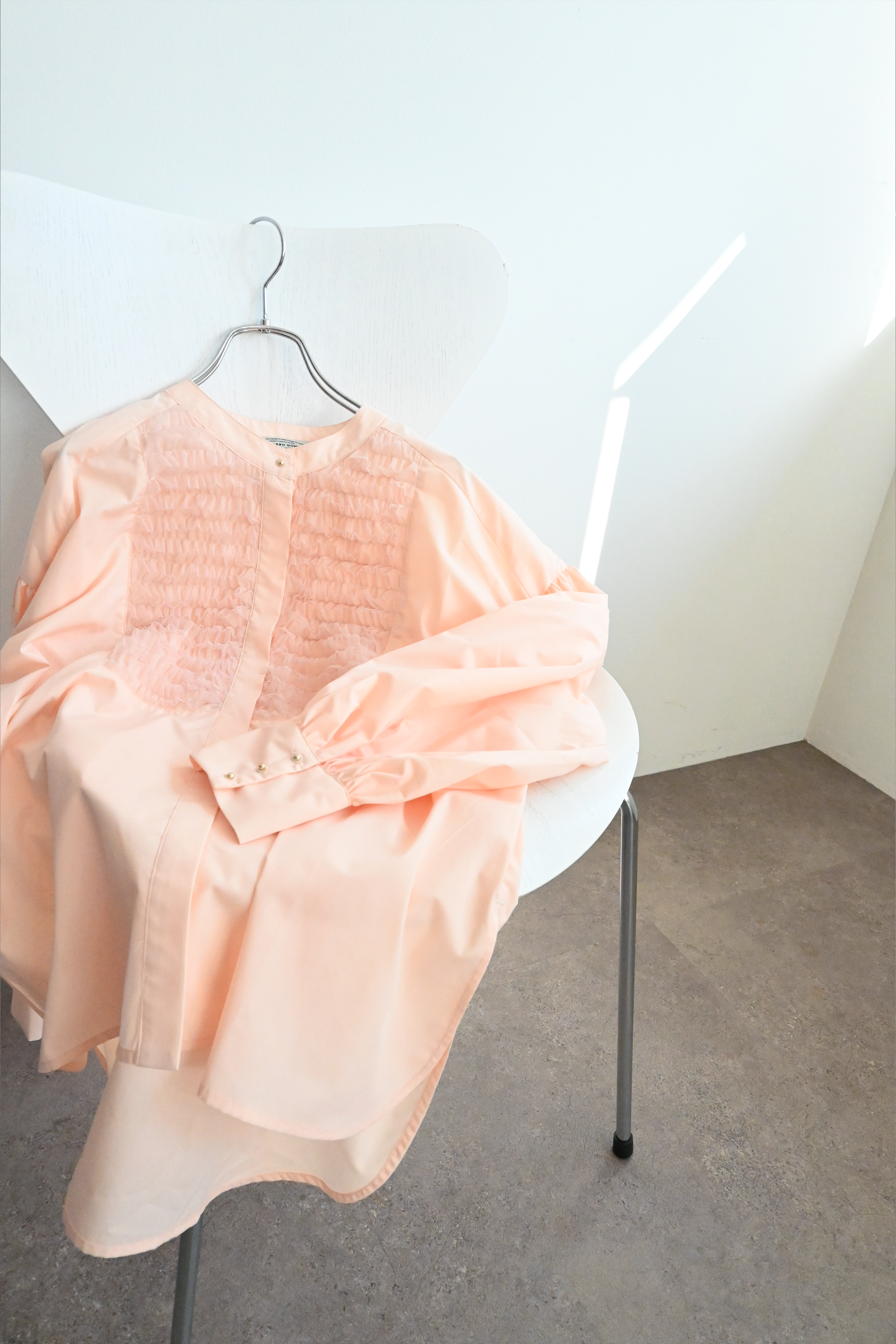 チュールフリルブラウス(6262ー457)