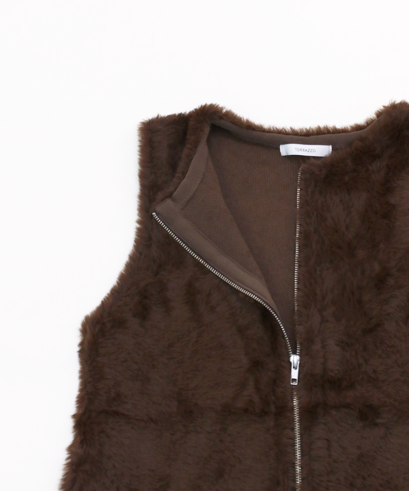 シャギーニットベスト(6263-528)