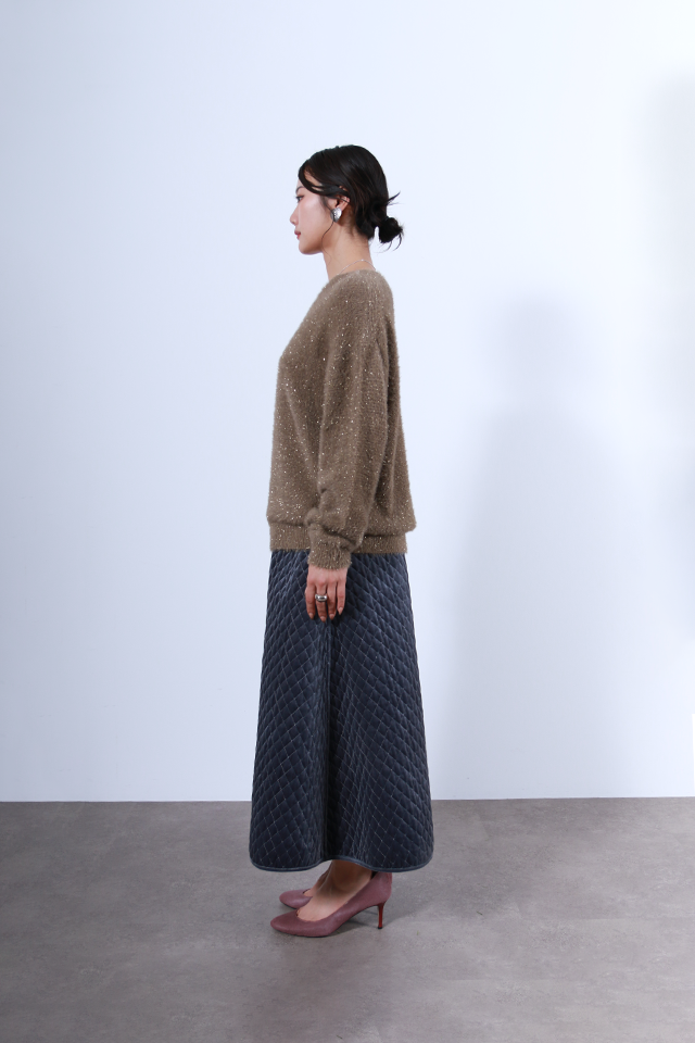 グリッターニットトップス(6263-516)