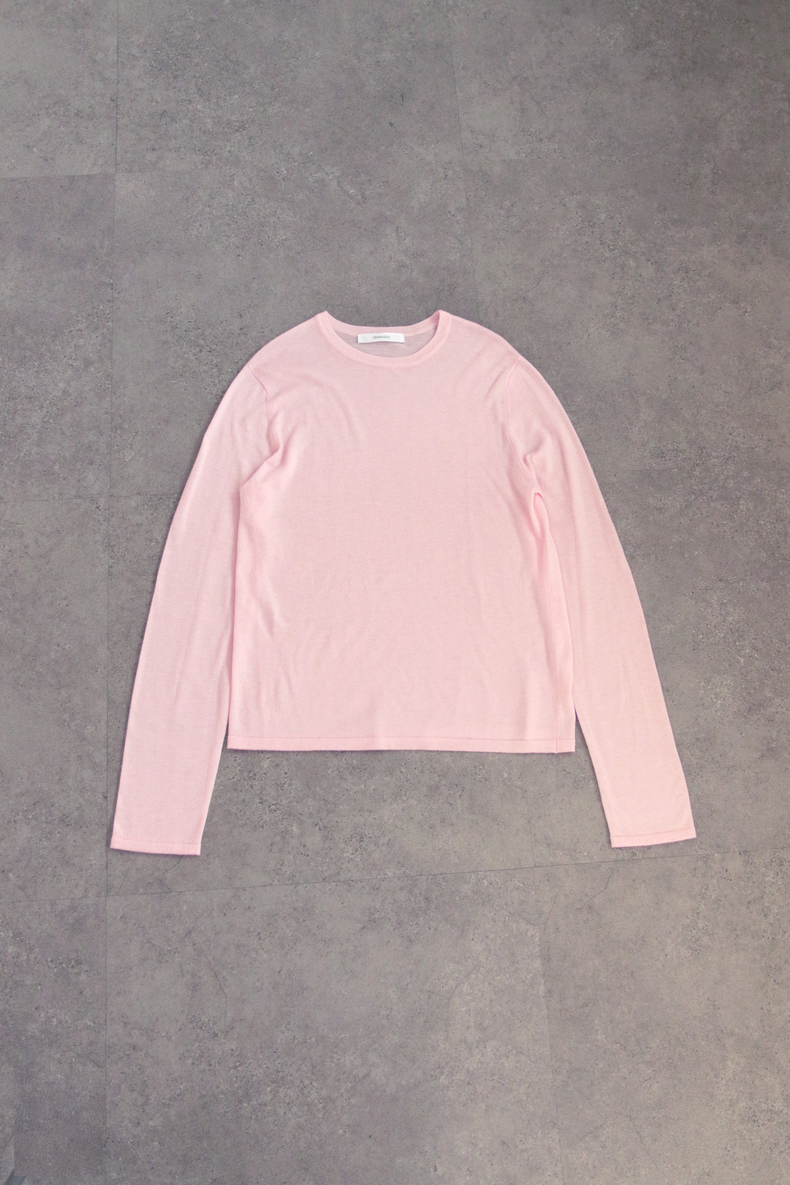 ウール混ベーシックニットトップス(6263-523)