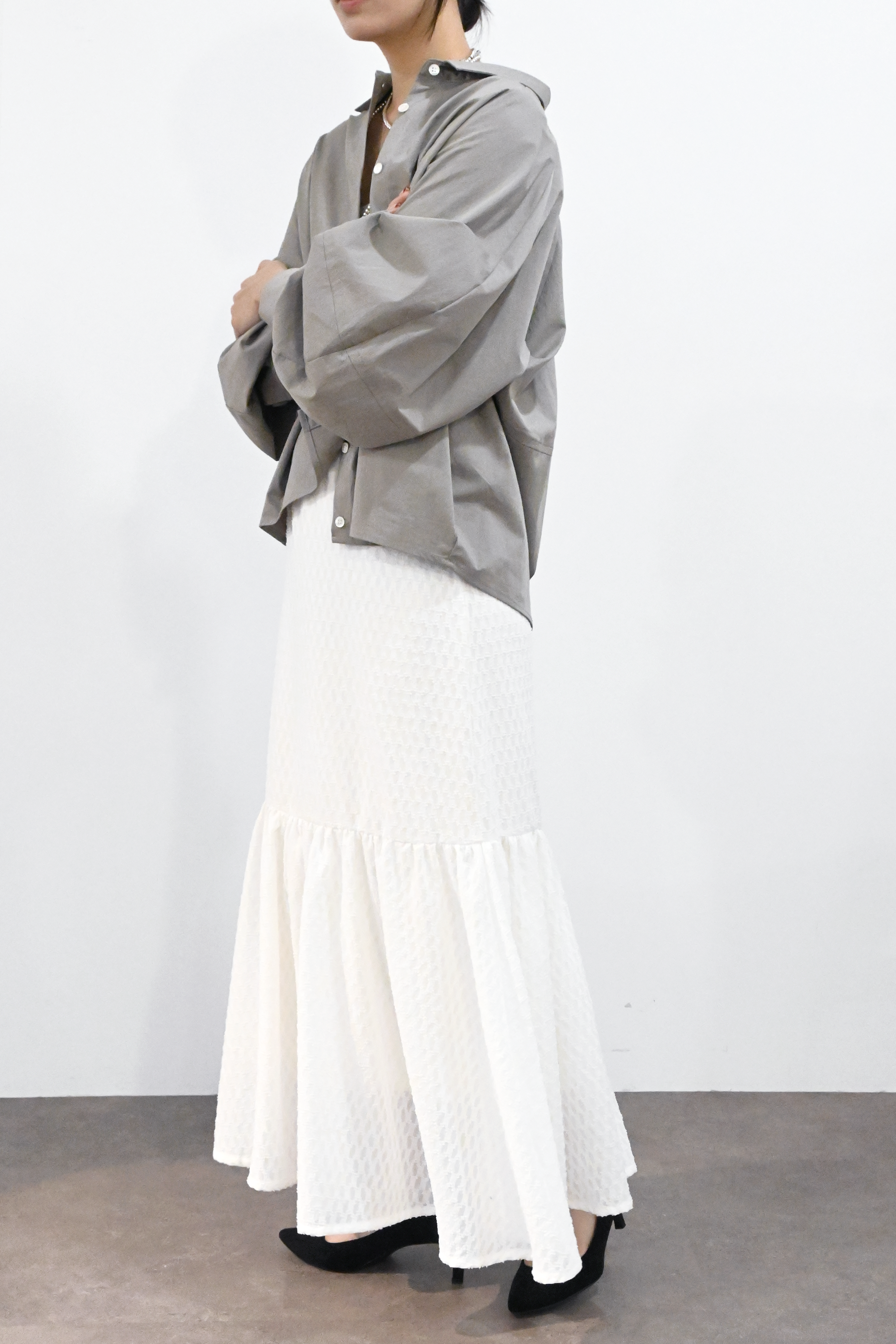 バルーンスリーブシャツ(6265-574)