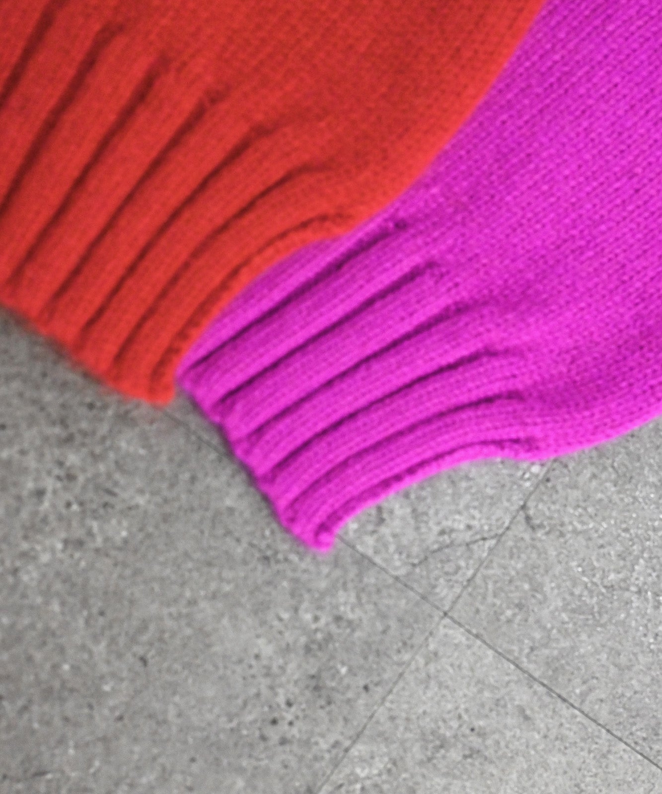 ラクーン混ベーシックプルオーバーニットトップス(6263-531)