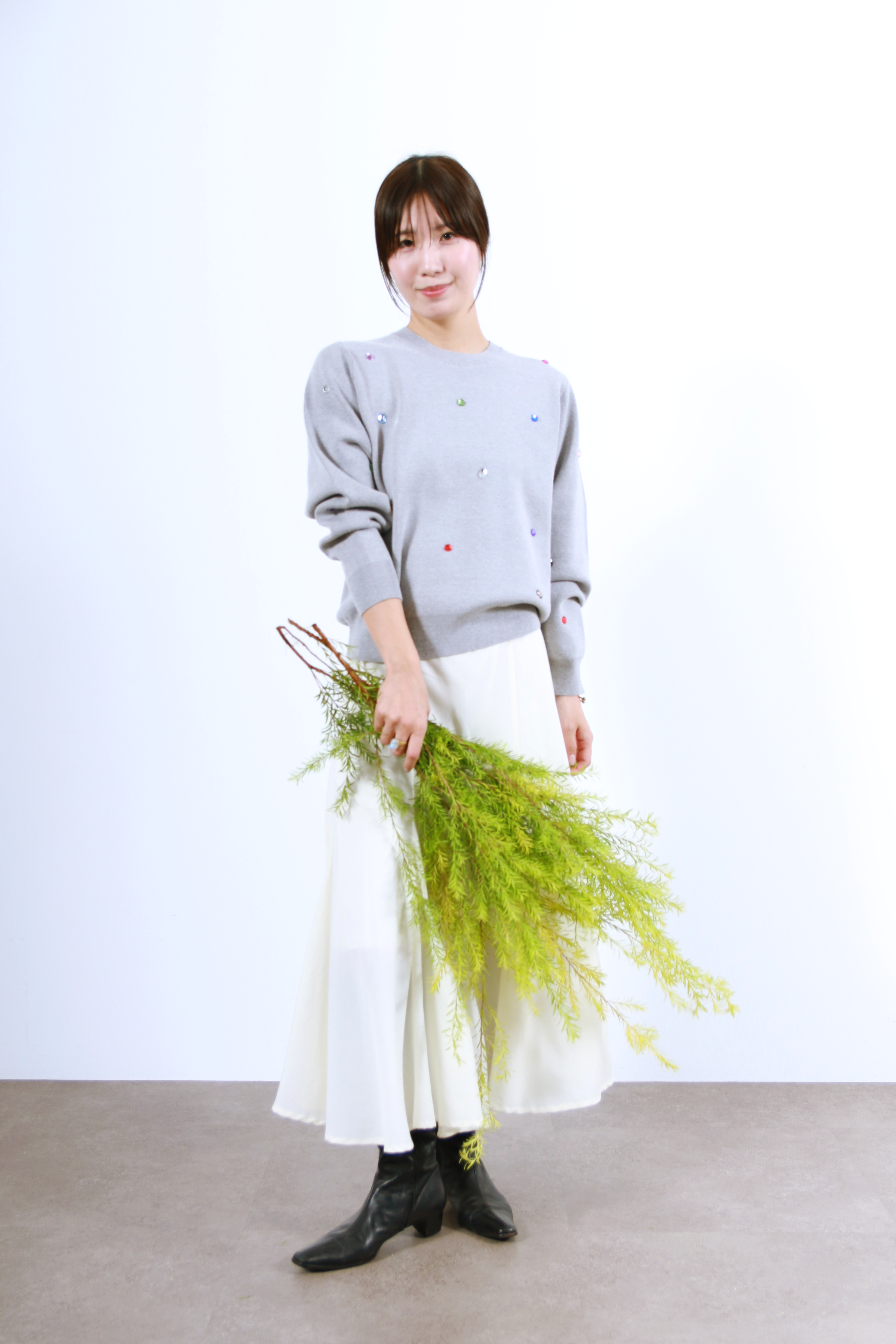 【予約】ジュエリーニットトップス(6263-511)