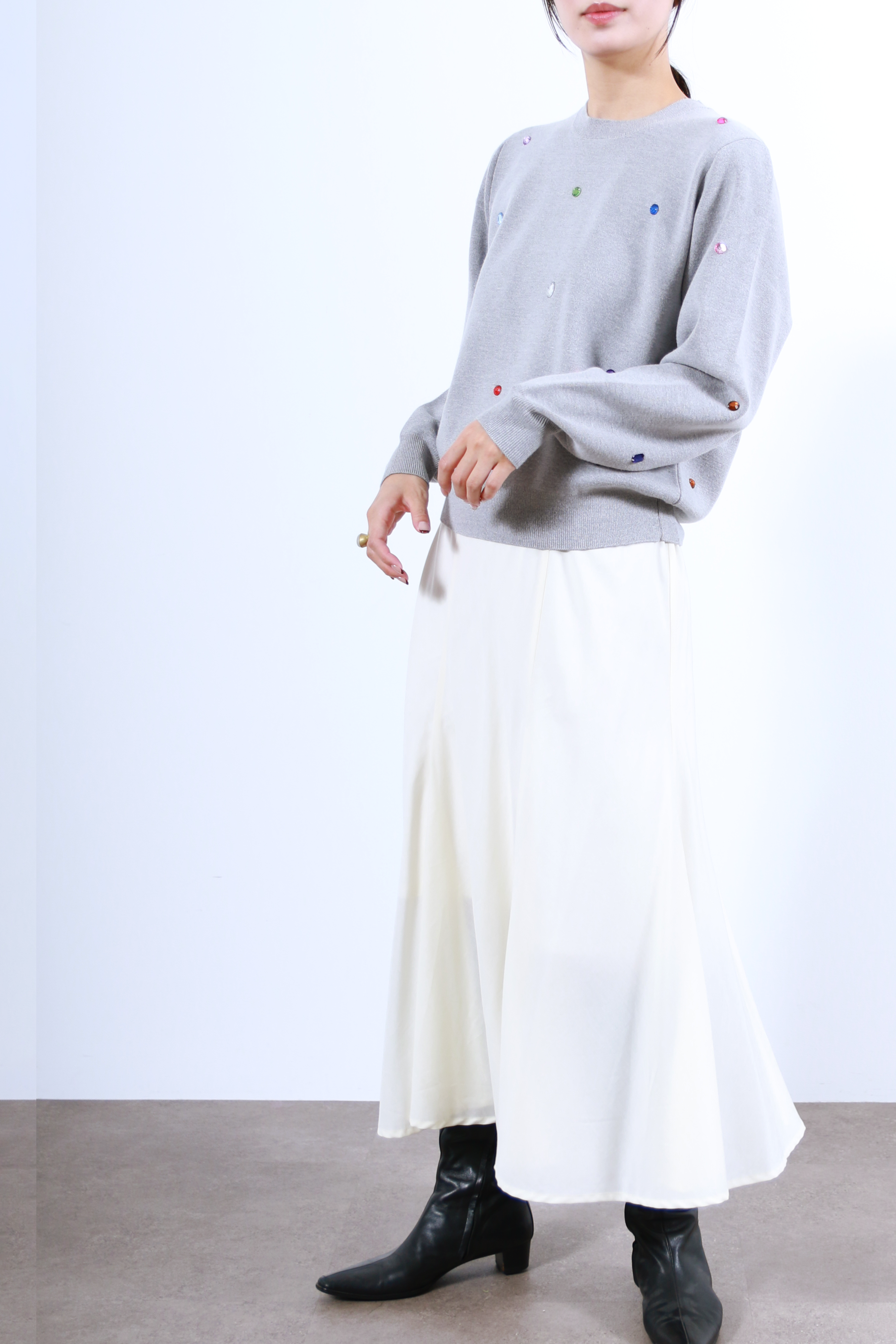 【予約】ジュエリーニットトップス(6263-511)