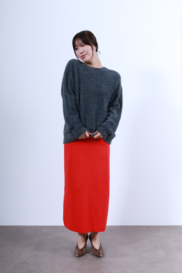 グリッターニットトップス(6263-516)