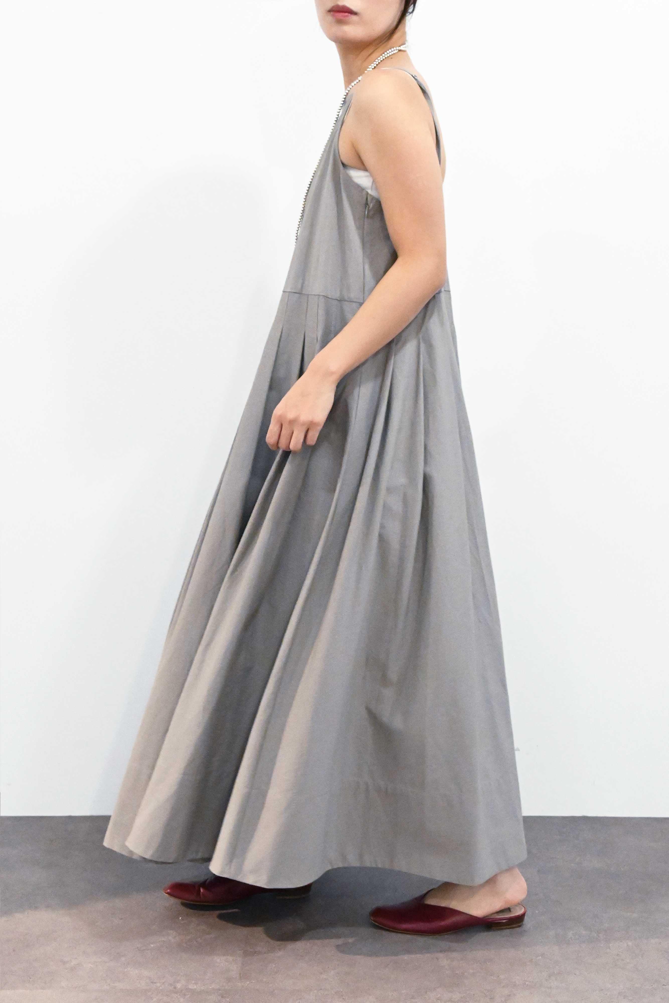 プリーツマキシドレス(6265-573)