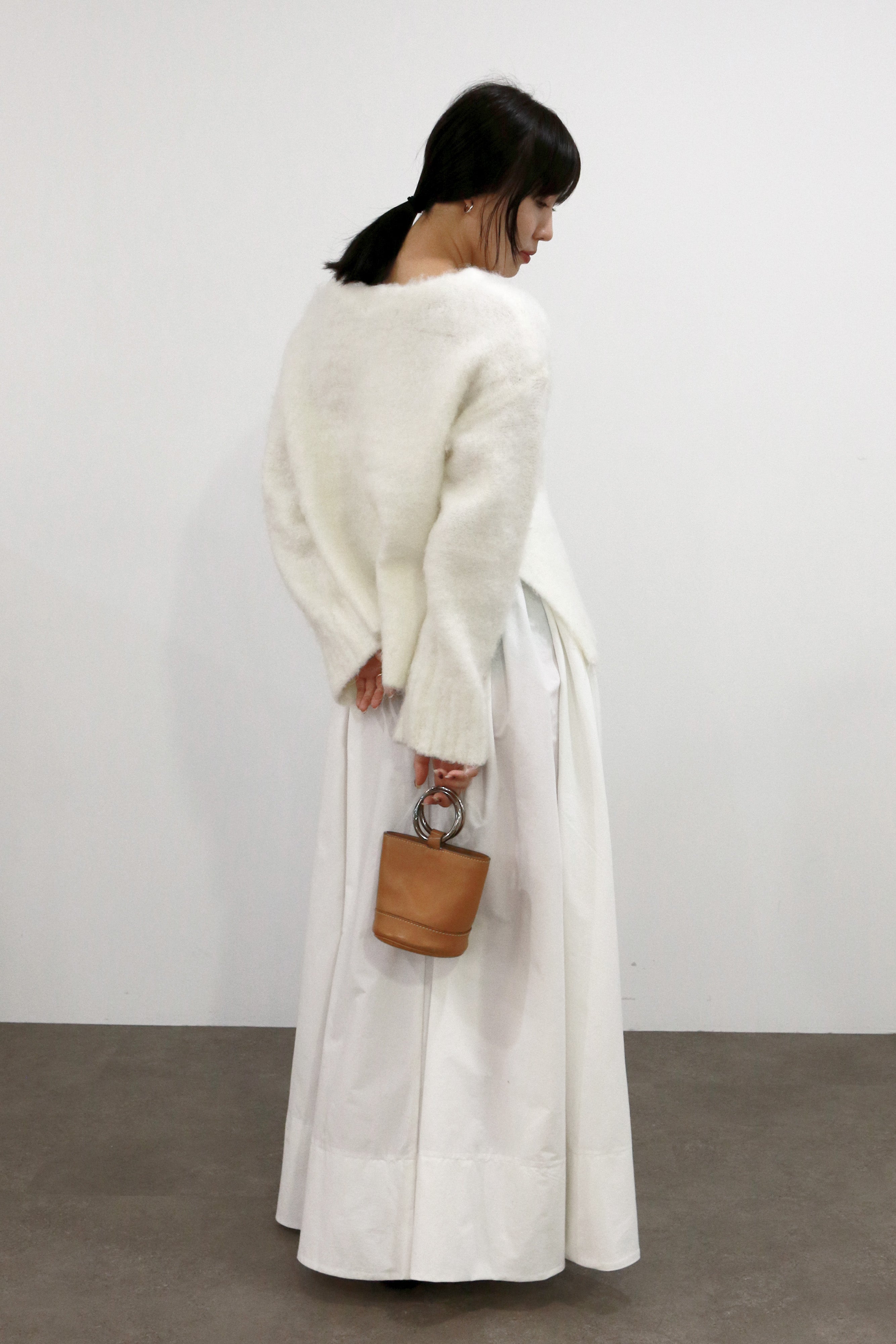 【10/3~ Shikina×TORRAZZO ご予約商品】2WAYニット×ボリュームドレス(6265-302)