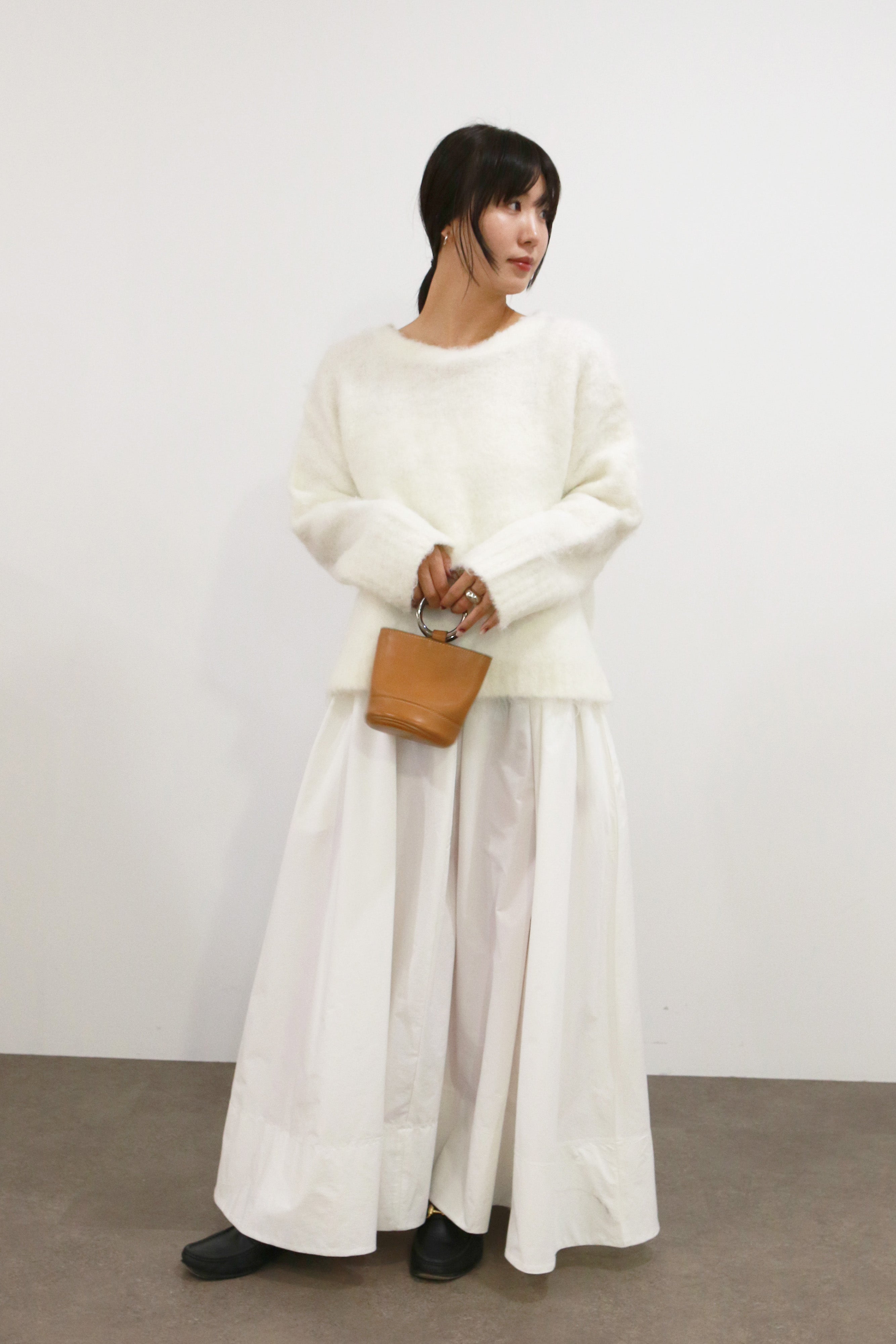 【10/3~ Shikina×TORRAZZO ご予約商品】2WAYニット×ボリュームドレス(6265-302)