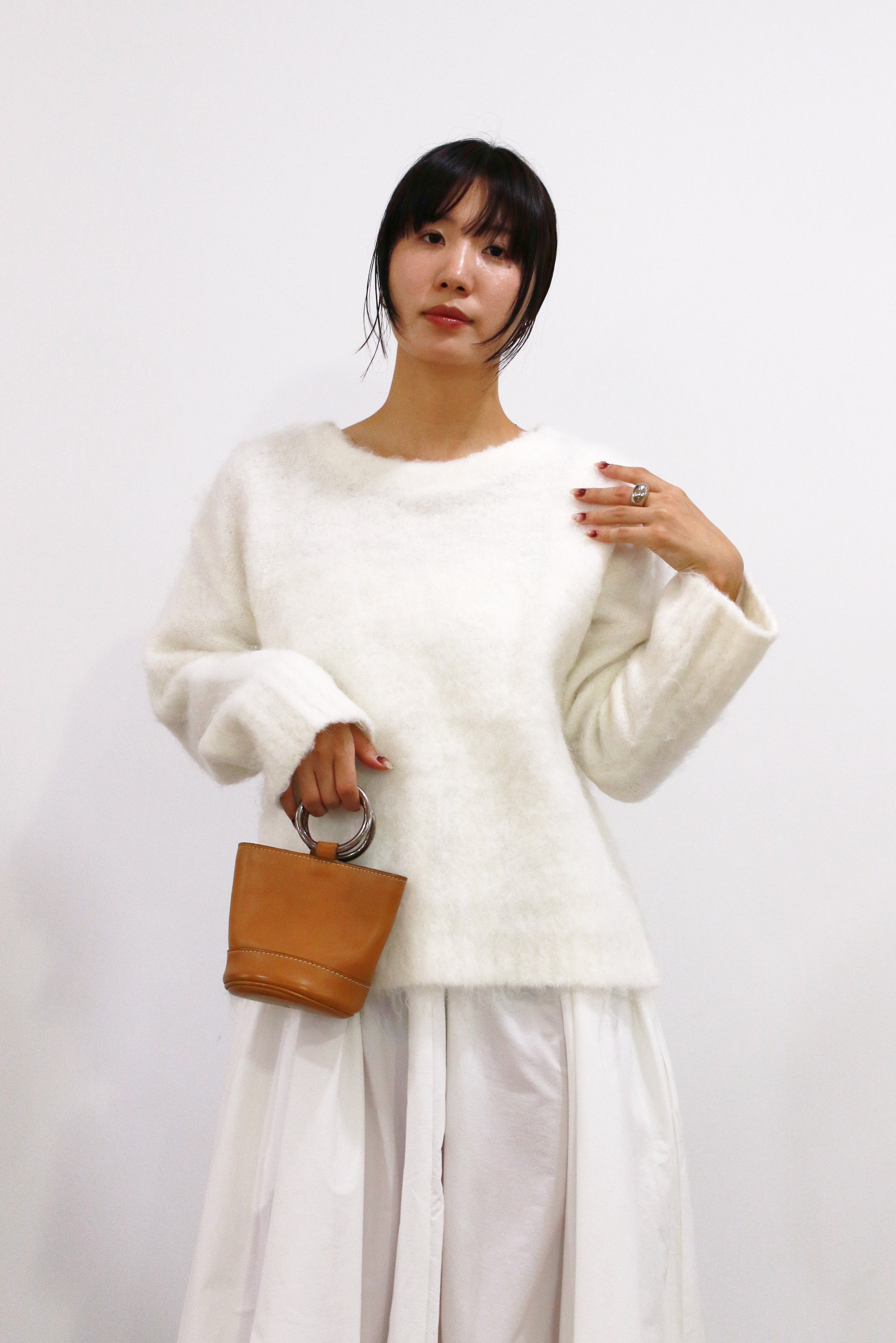 【10/3~ Shikina×TORRAZZO ご予約商品】2WAYニット×ボリュームドレス(6265-302)
