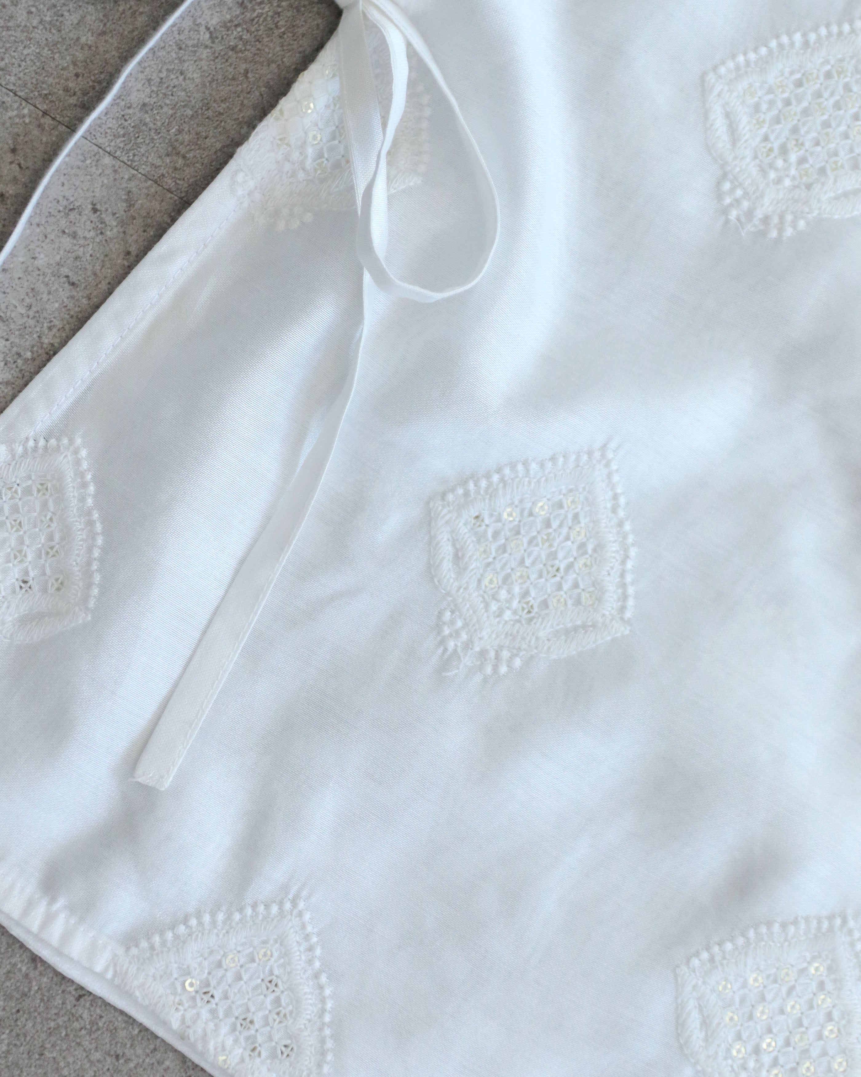 【3.20- 先行予約開始】インド刺繍レイヤード2WAYトップス(6266-319)