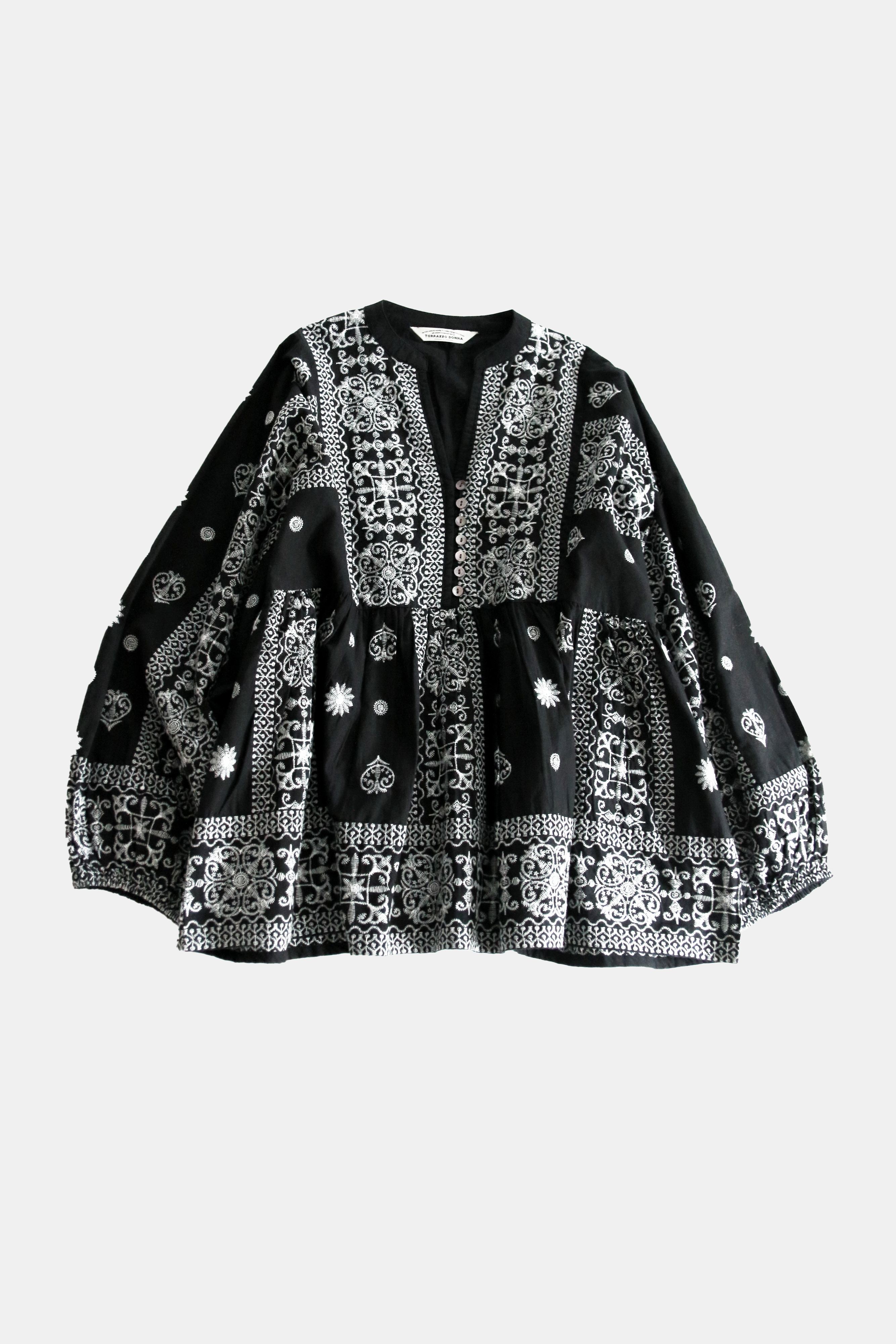 刺繍コットンブラウス(6251-541)