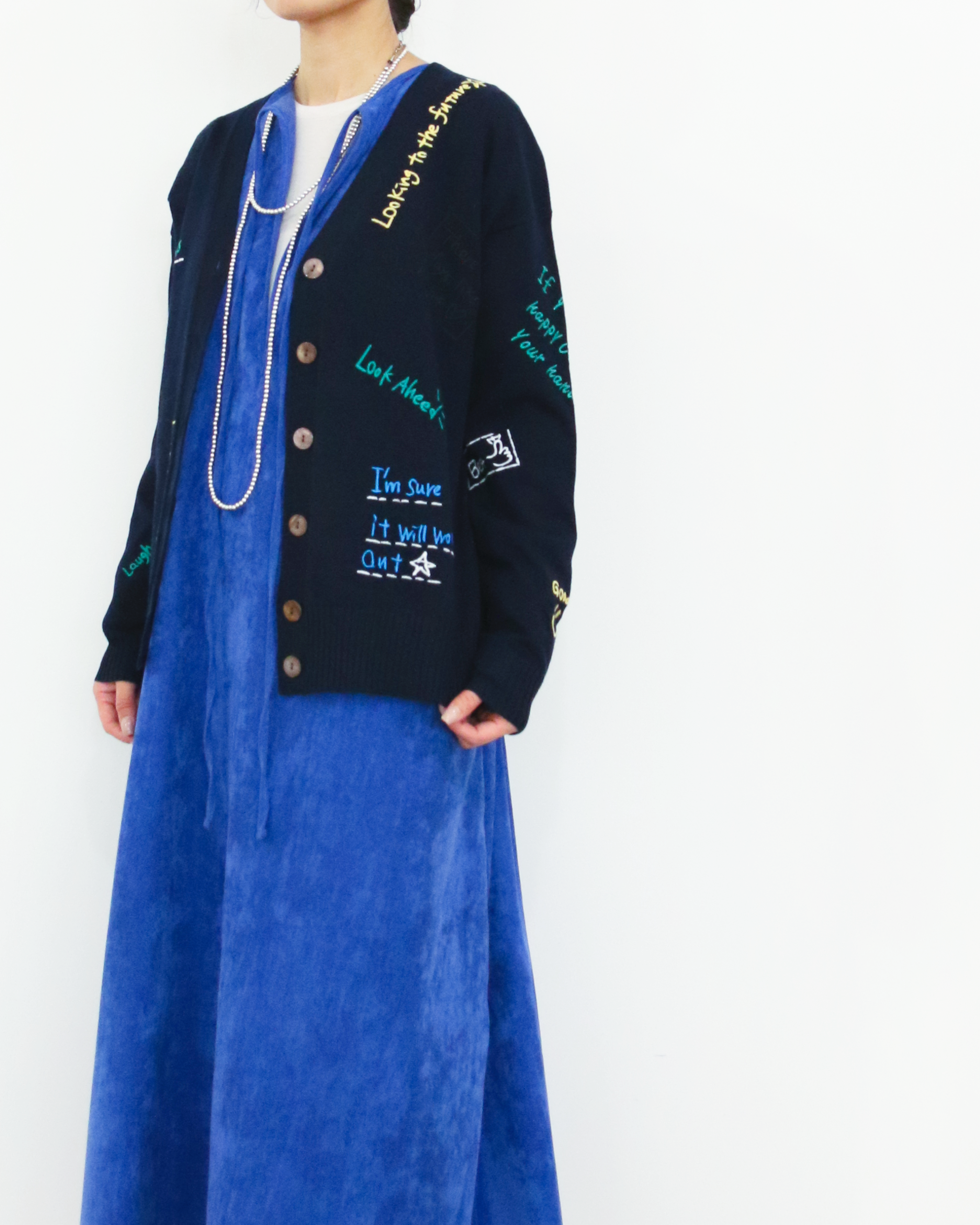 ハッピーエンブロイダリーカーディガン(6262-460)