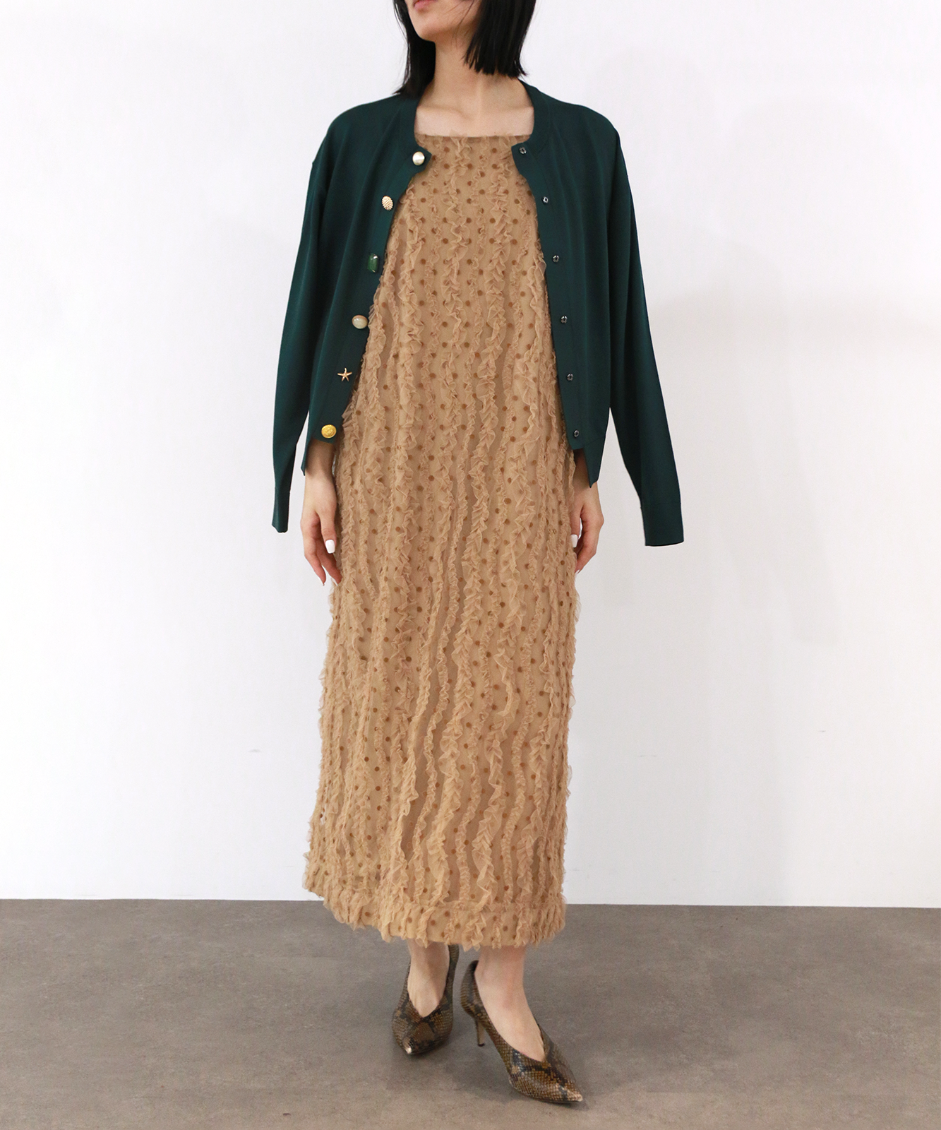 2025AW ビジューカーディガン(6260-693)