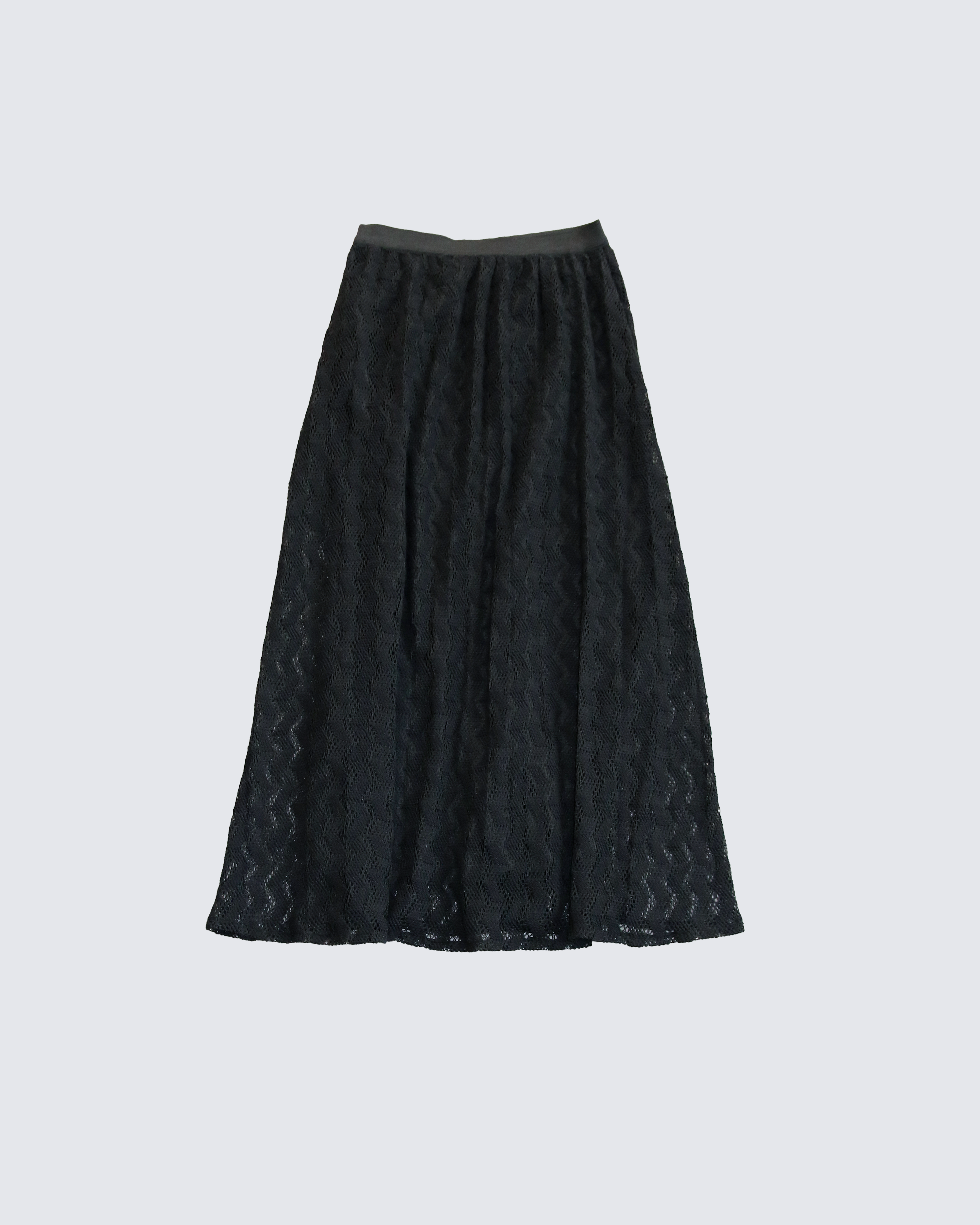 ジェオメトリックレーススカート(6265-554)