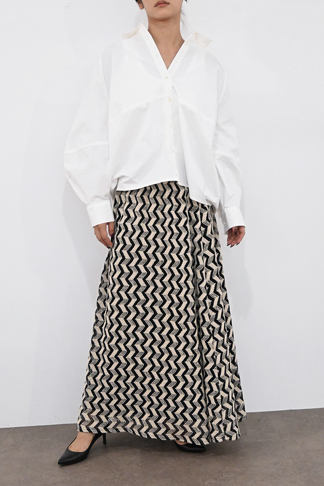 【予約終了】バルーンスリーブシャツ(6265-574)