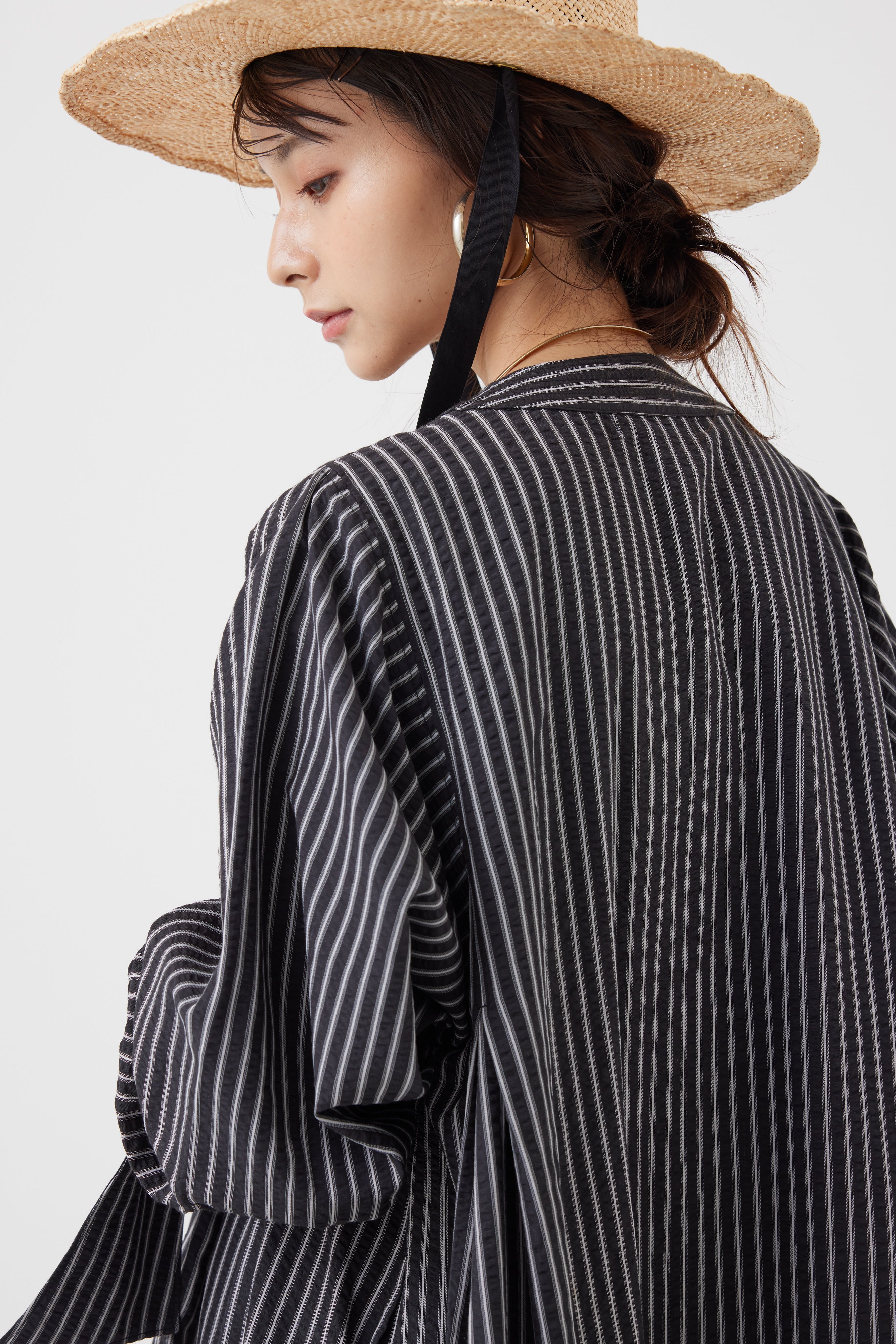 ストライプワンピース(6251-347)