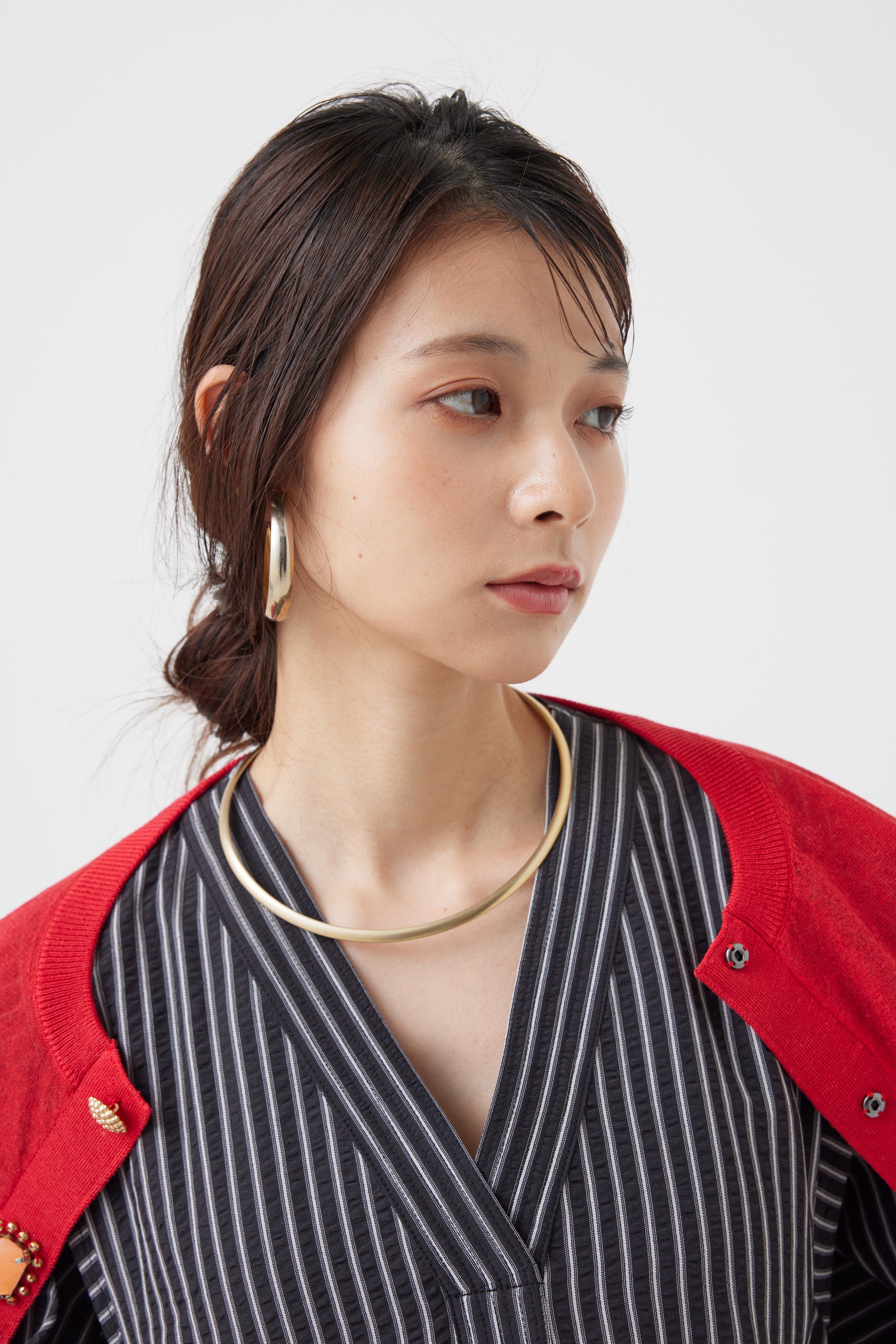 ストライプワンピース(6251-347)