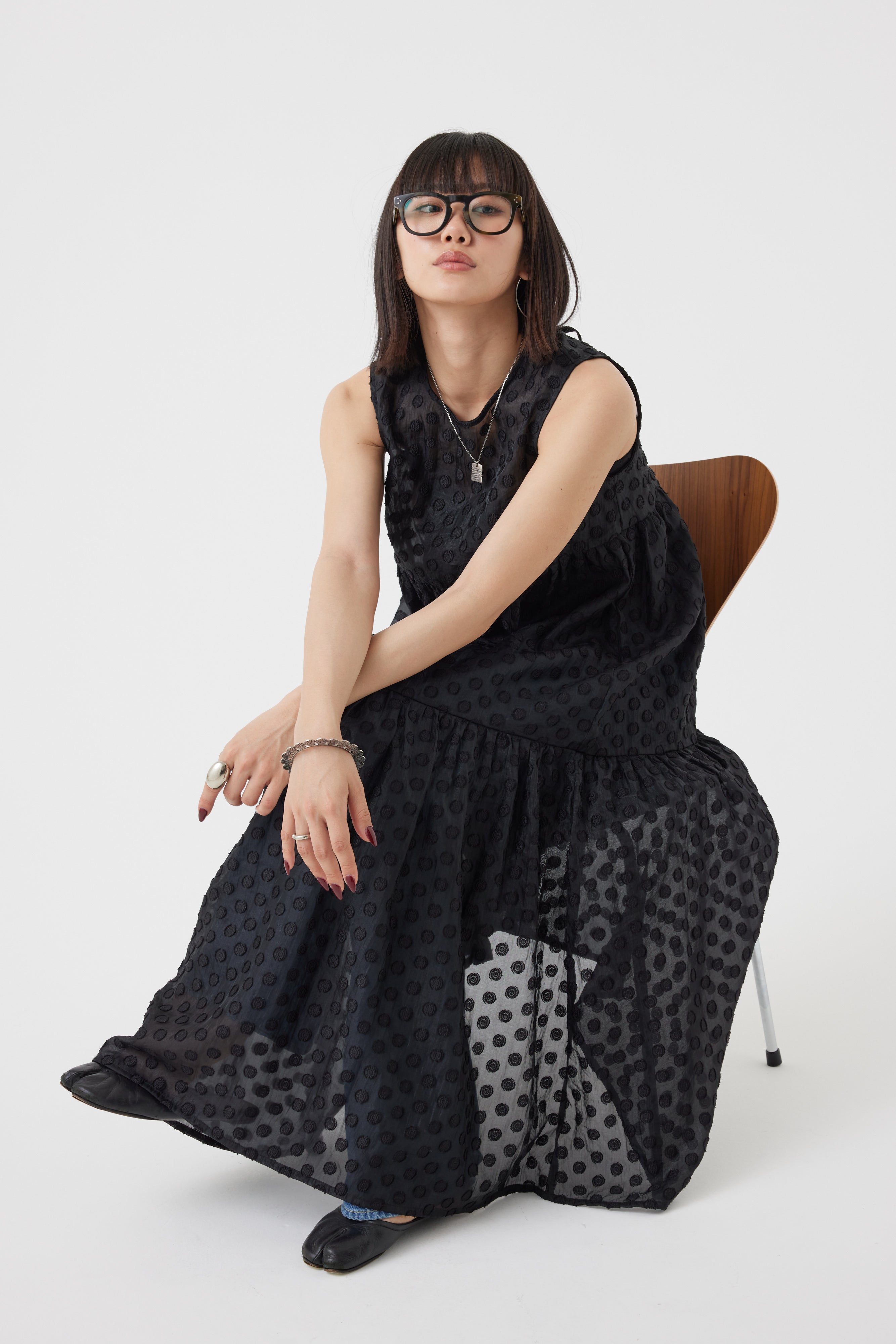 ドットシアーティアード2WAYワンピース(6252-424)