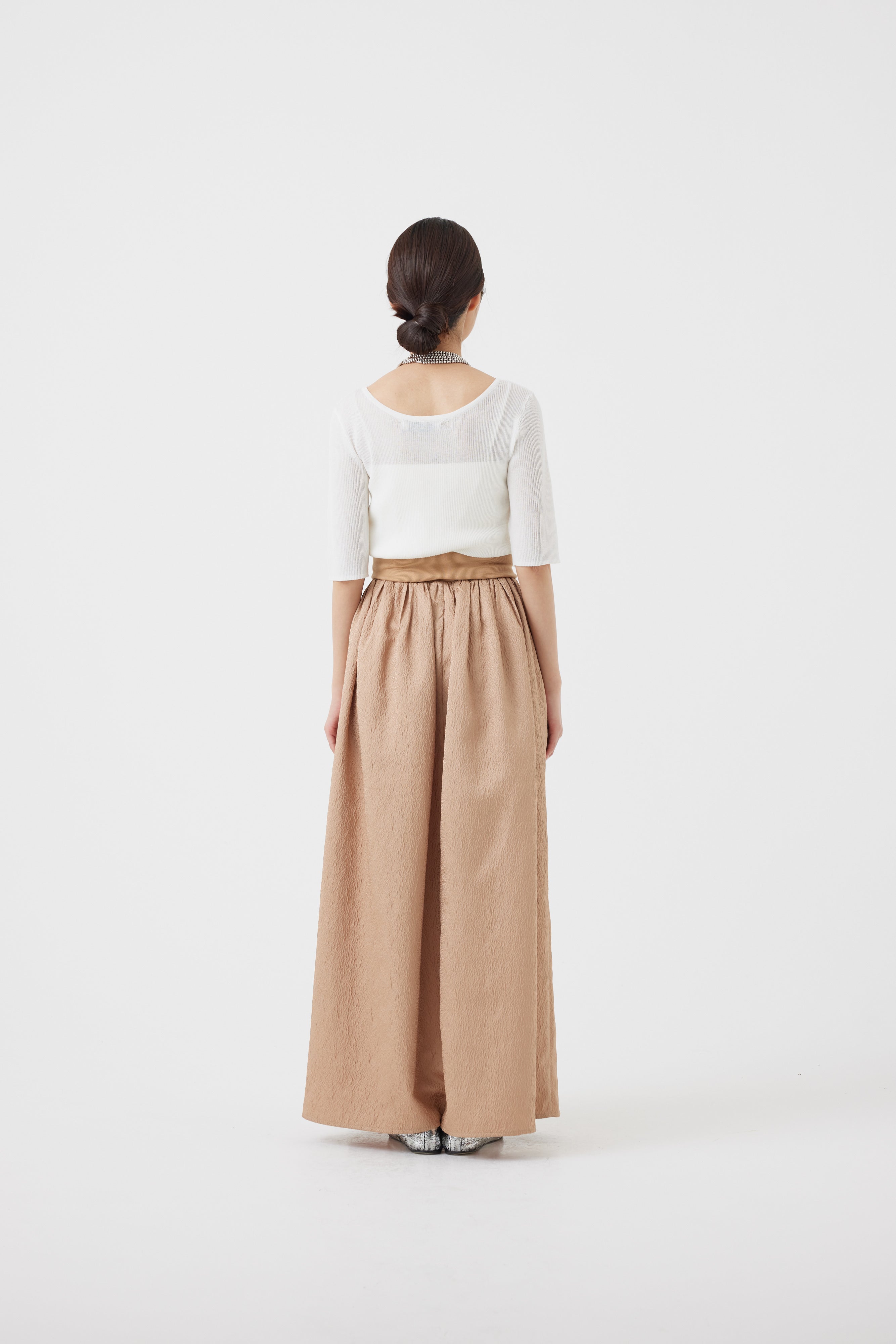 ジャガードハイブリッドベアトップワンピース(6251-343)