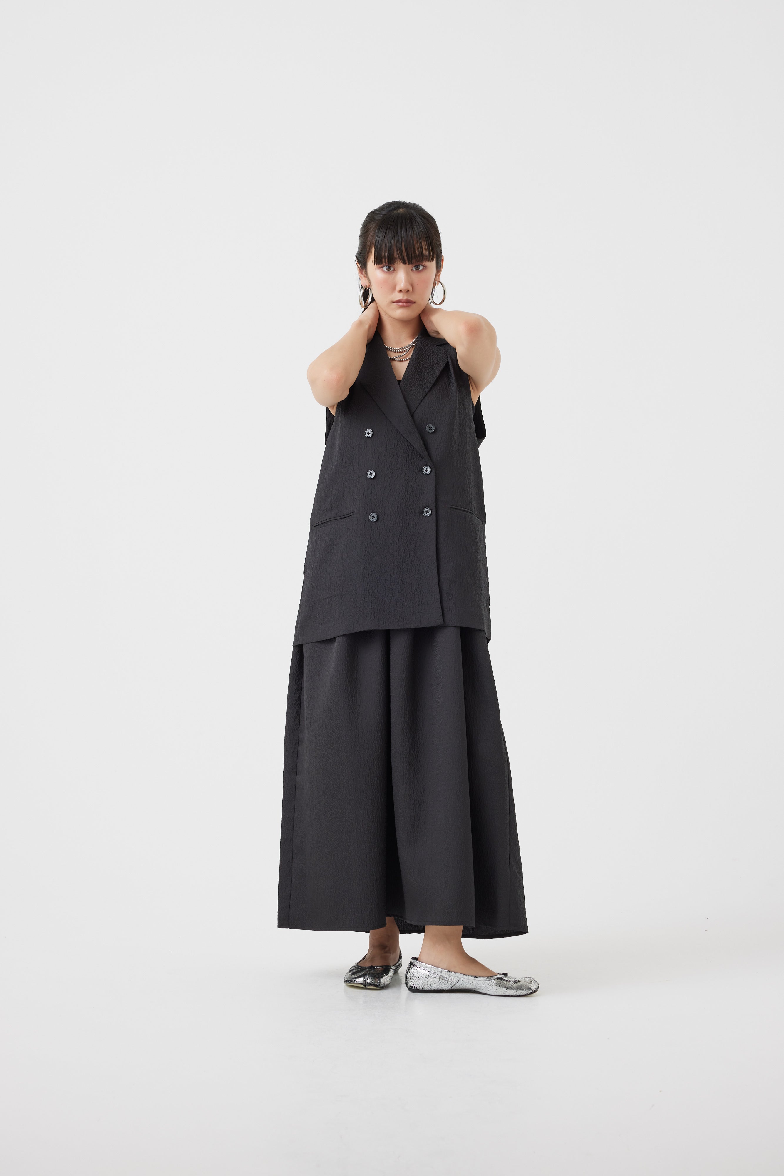 ジャガードハイブリッドベアトップワンピース(6251-343)