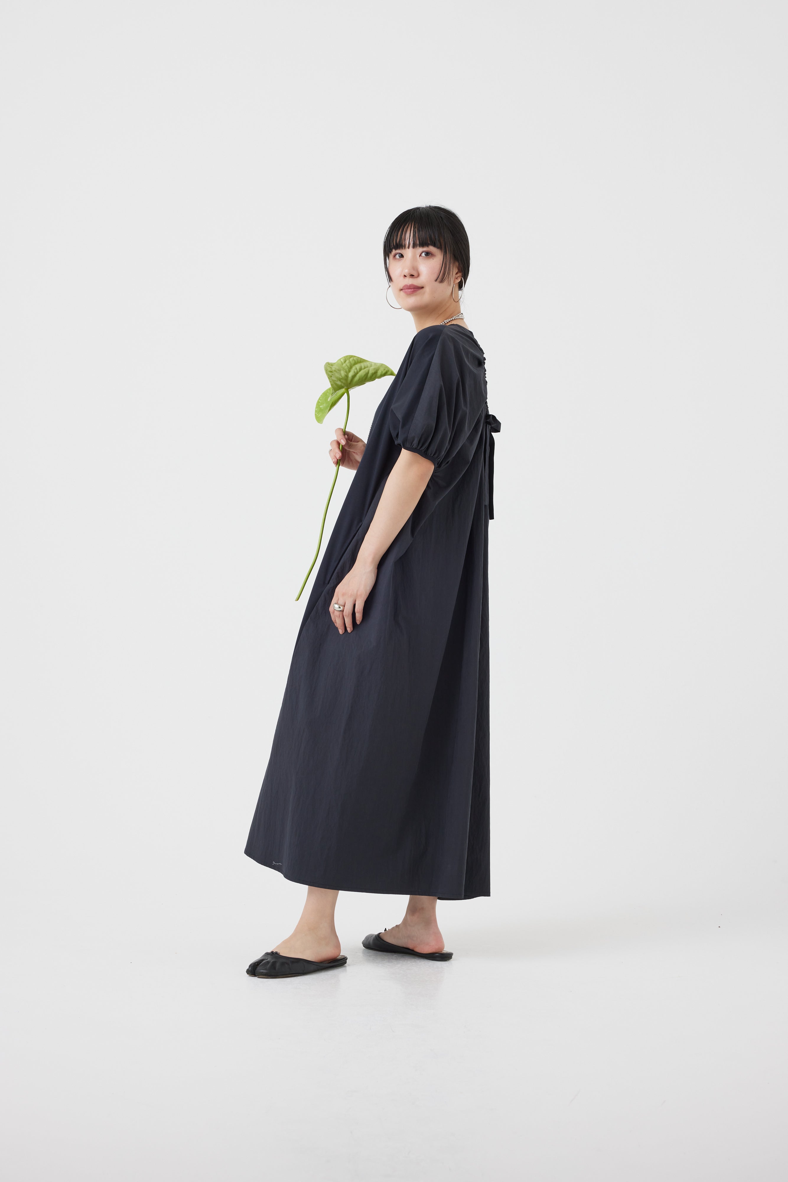 バックオープンハイブリットワンピース(6251-338)