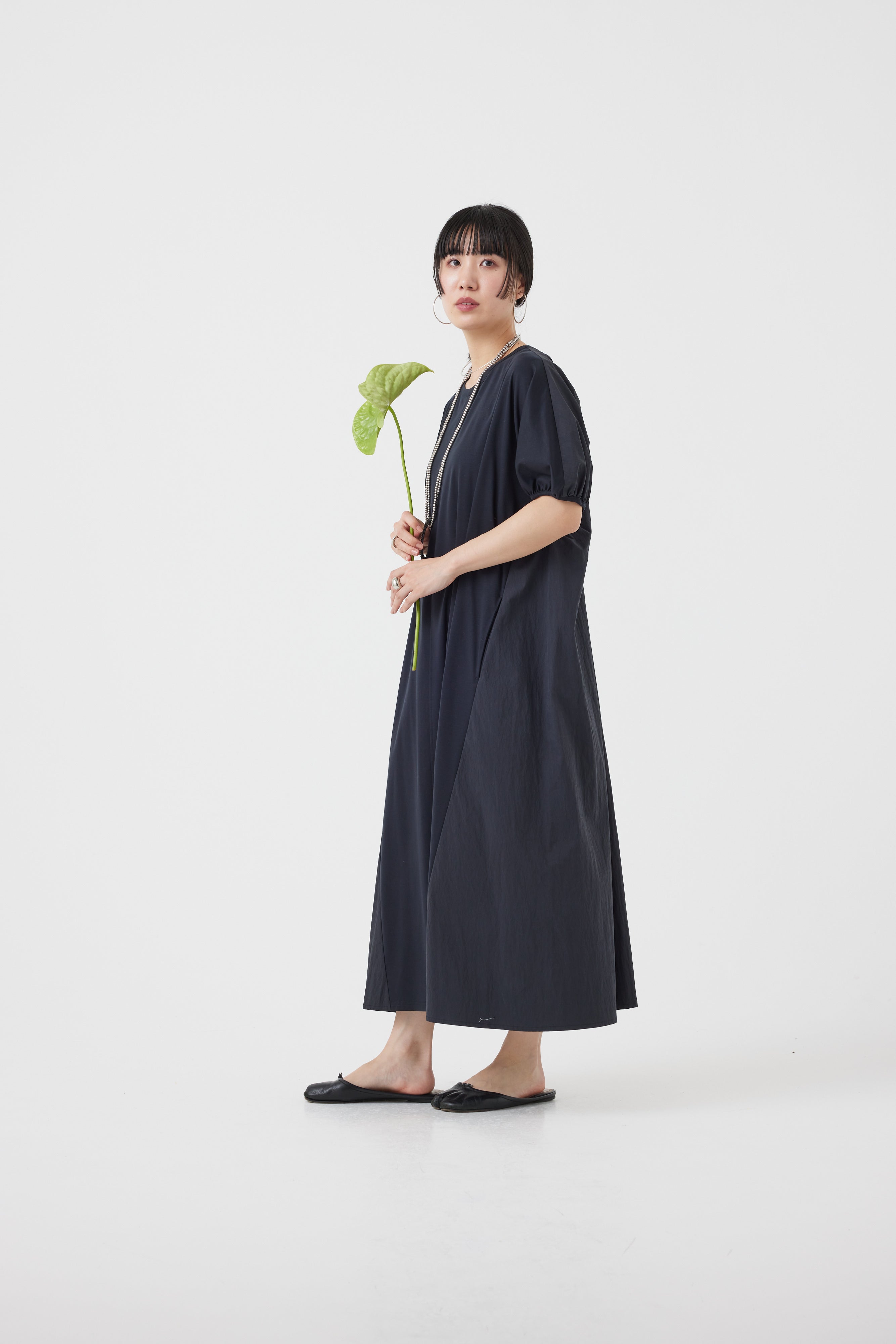 バックオープンハイブリットワンピース(6251-338)