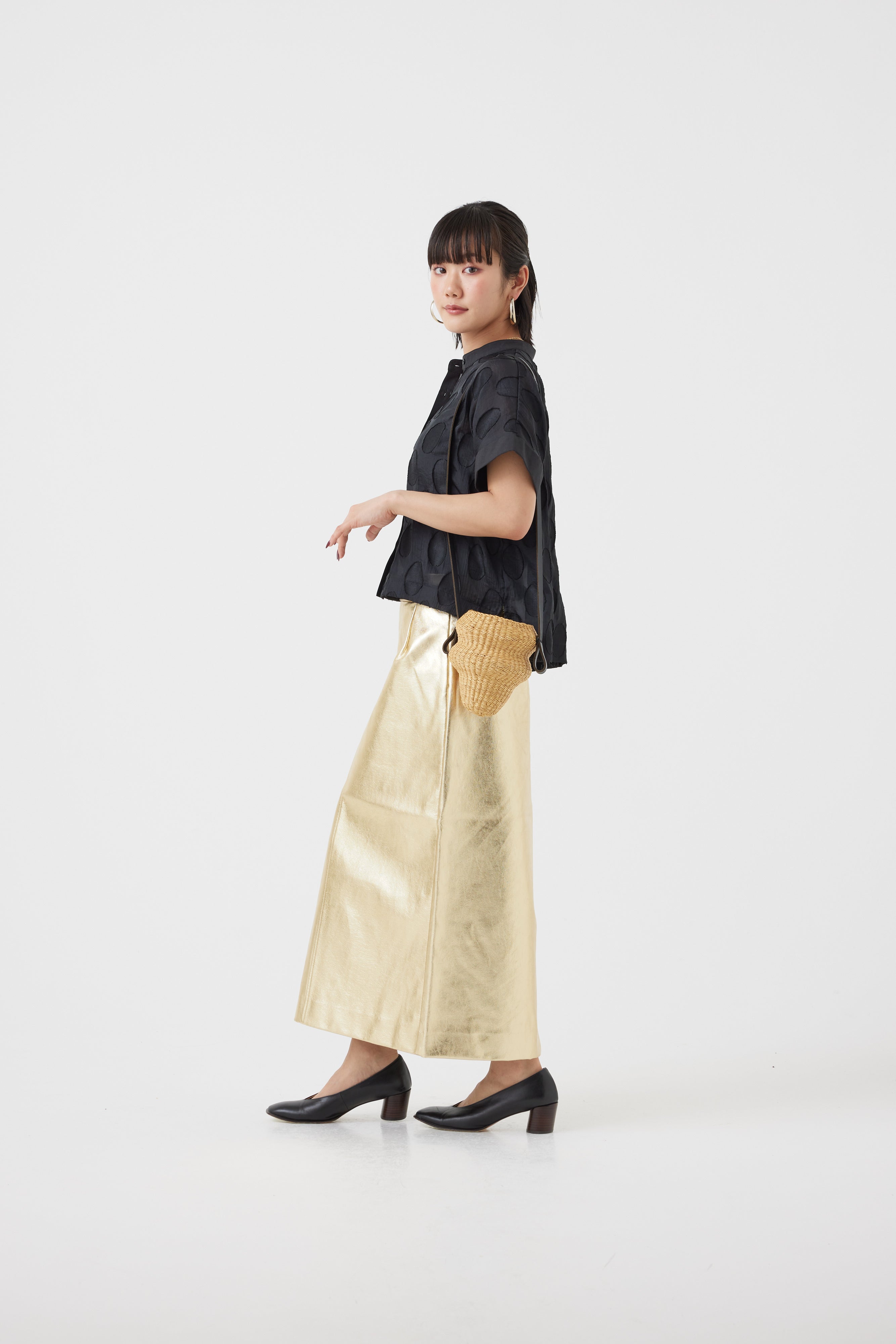 ドットシアーシャツ(6252-420)