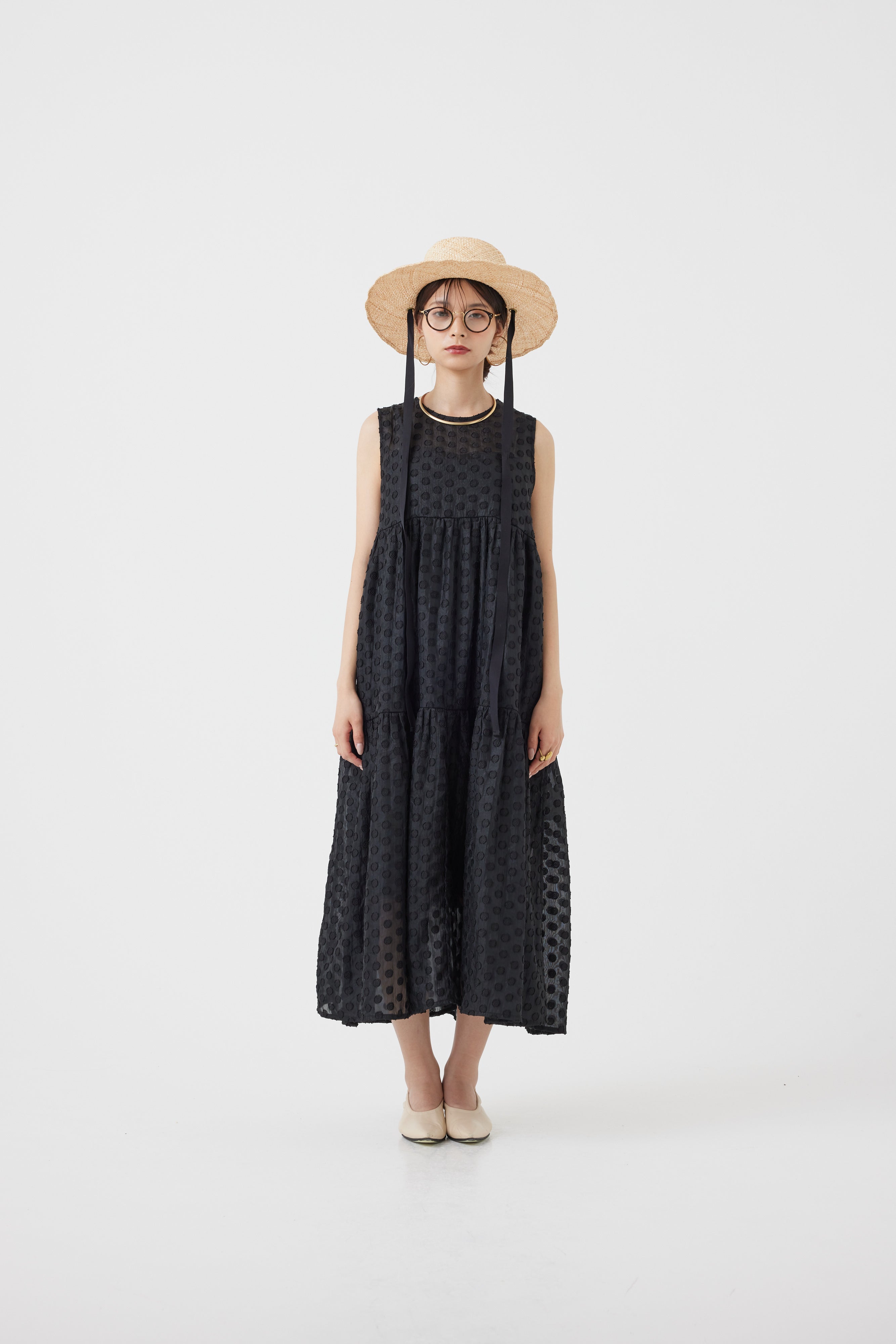 ドットシアーティアード2WAYワンピース(6252-424)
