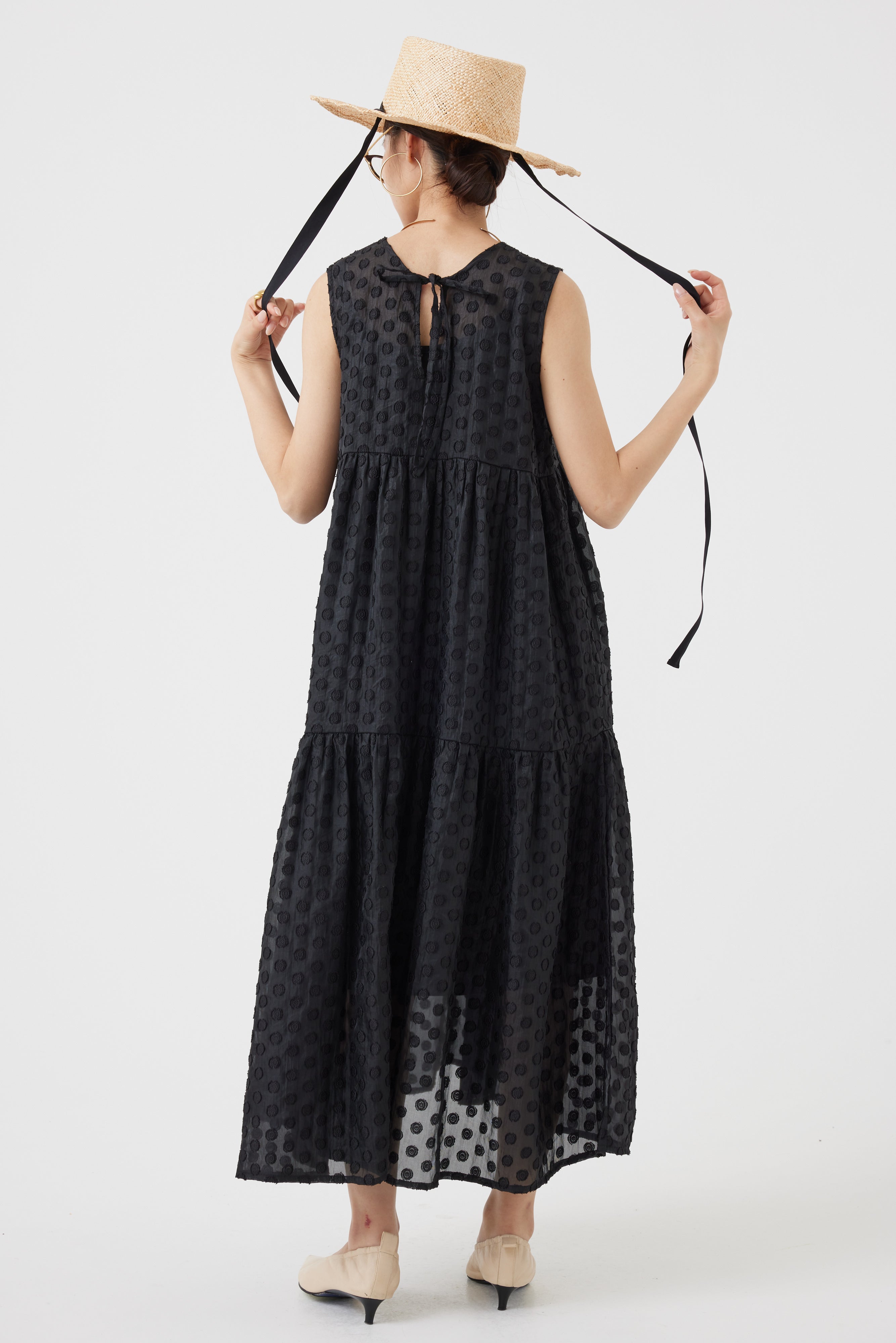 ドットシアーティアード2WAYワンピース(6252-424)