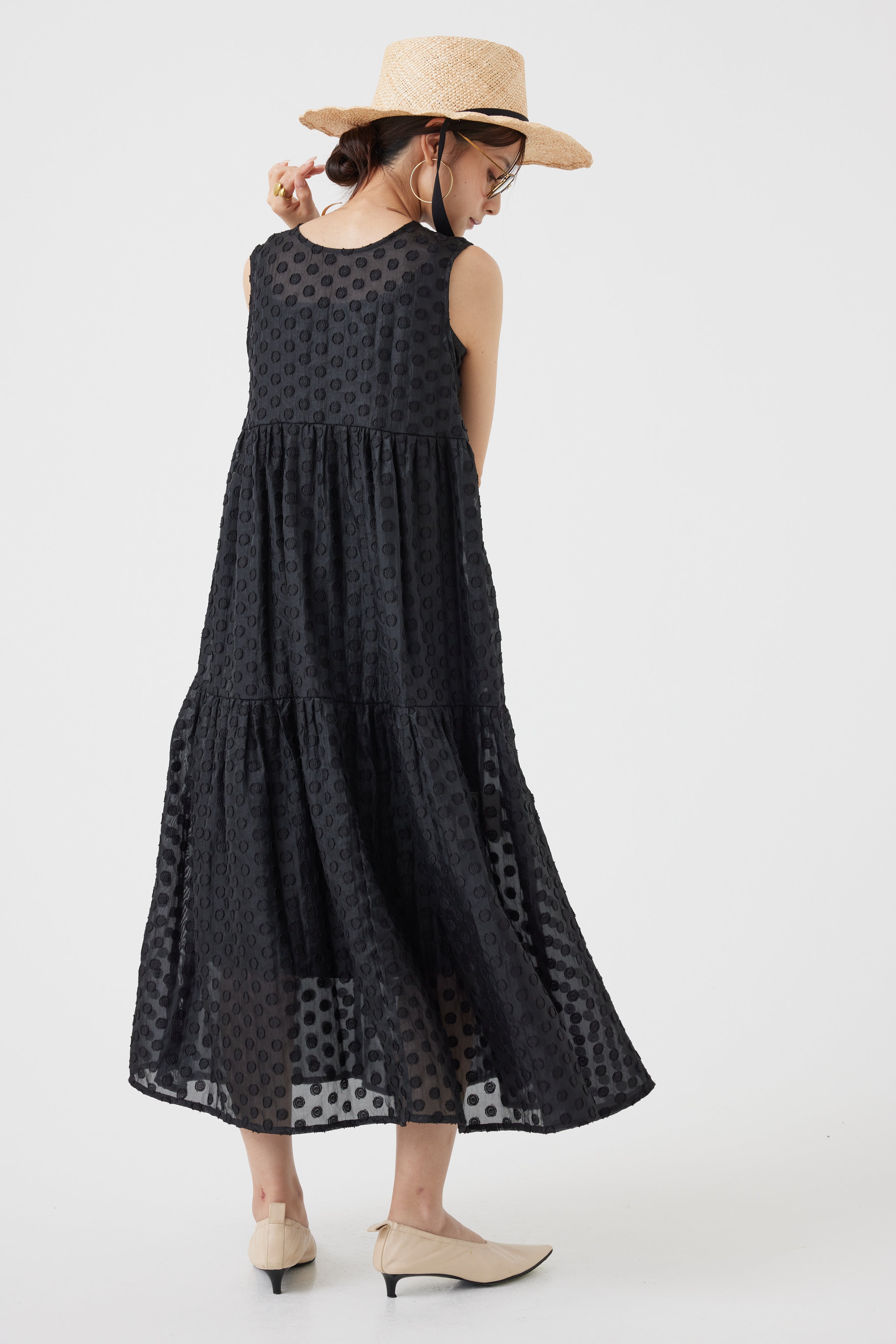 ドットシアーティアード2WAYワンピース(6252-424)