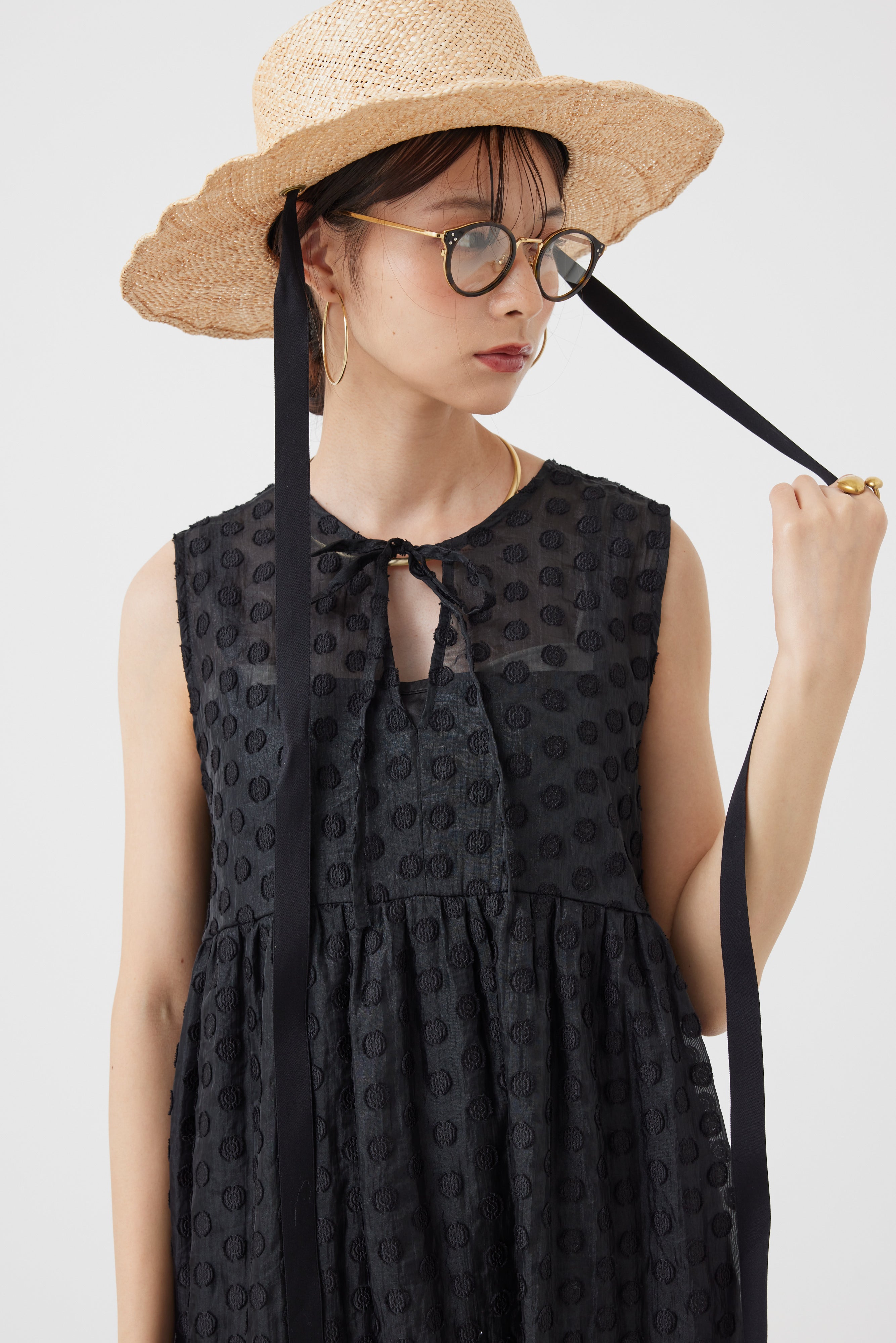 ドットシアーティアード2WAYワンピース(6252-424)