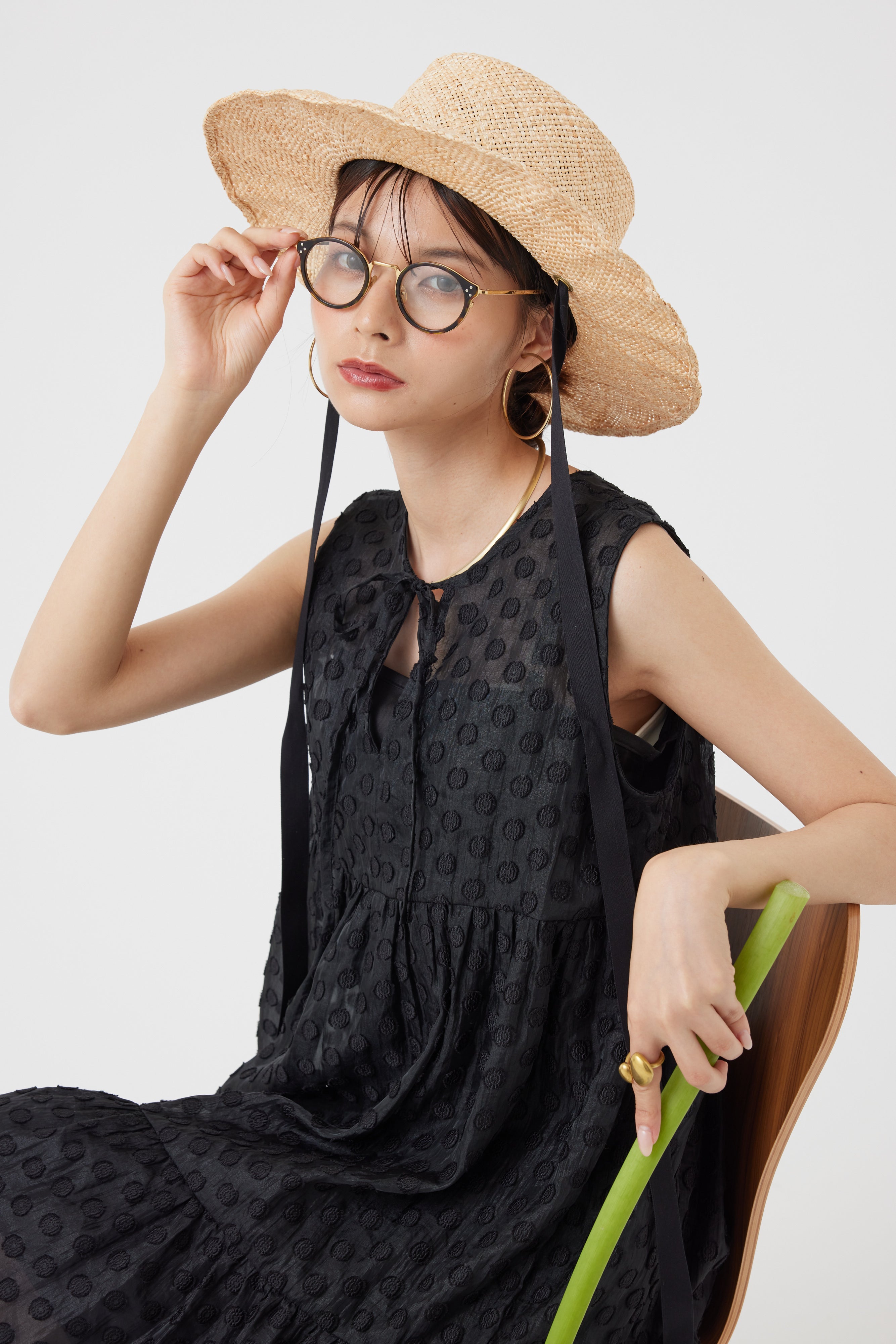 ドットシアーティアード2WAYワンピース(6252-424)