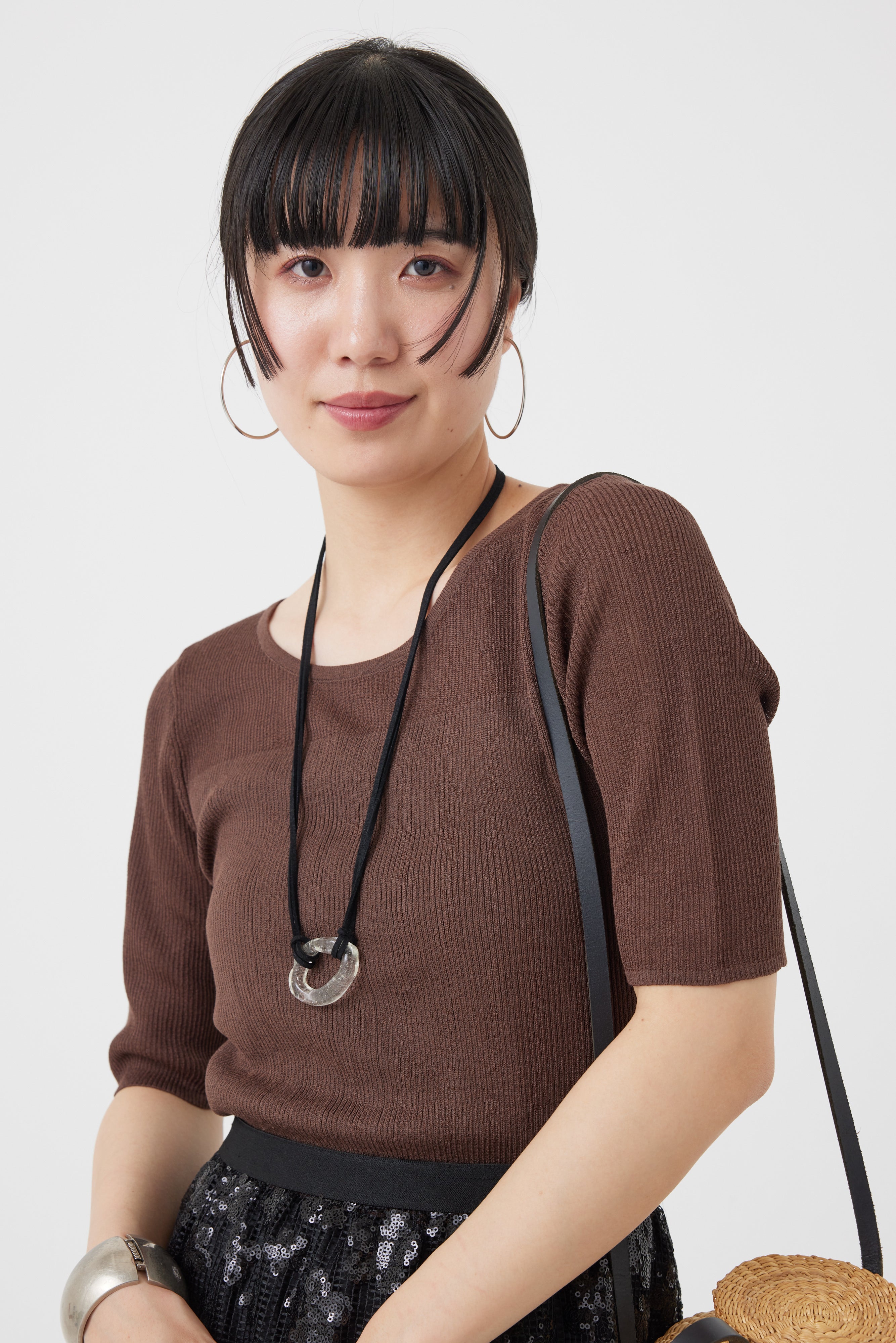 ニットベーシックトップス(6251-335)