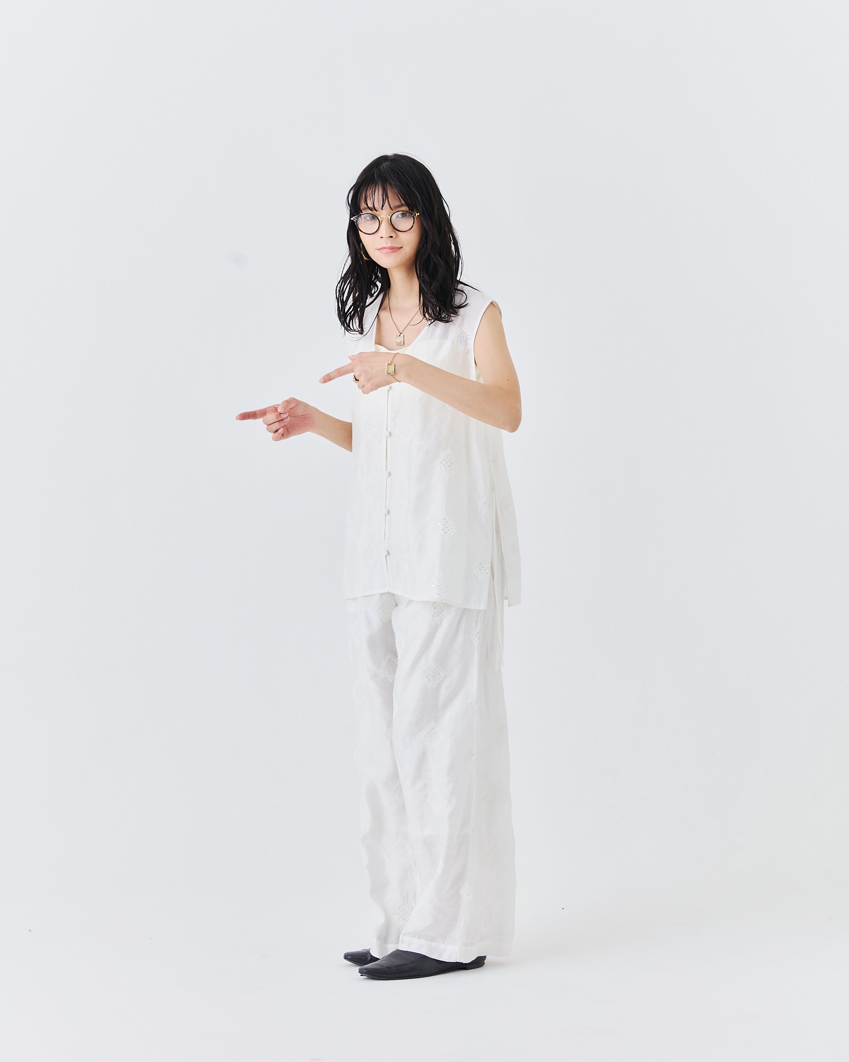 【3.20- 先行予約開始】インド刺繍ボトムス(6266-320)