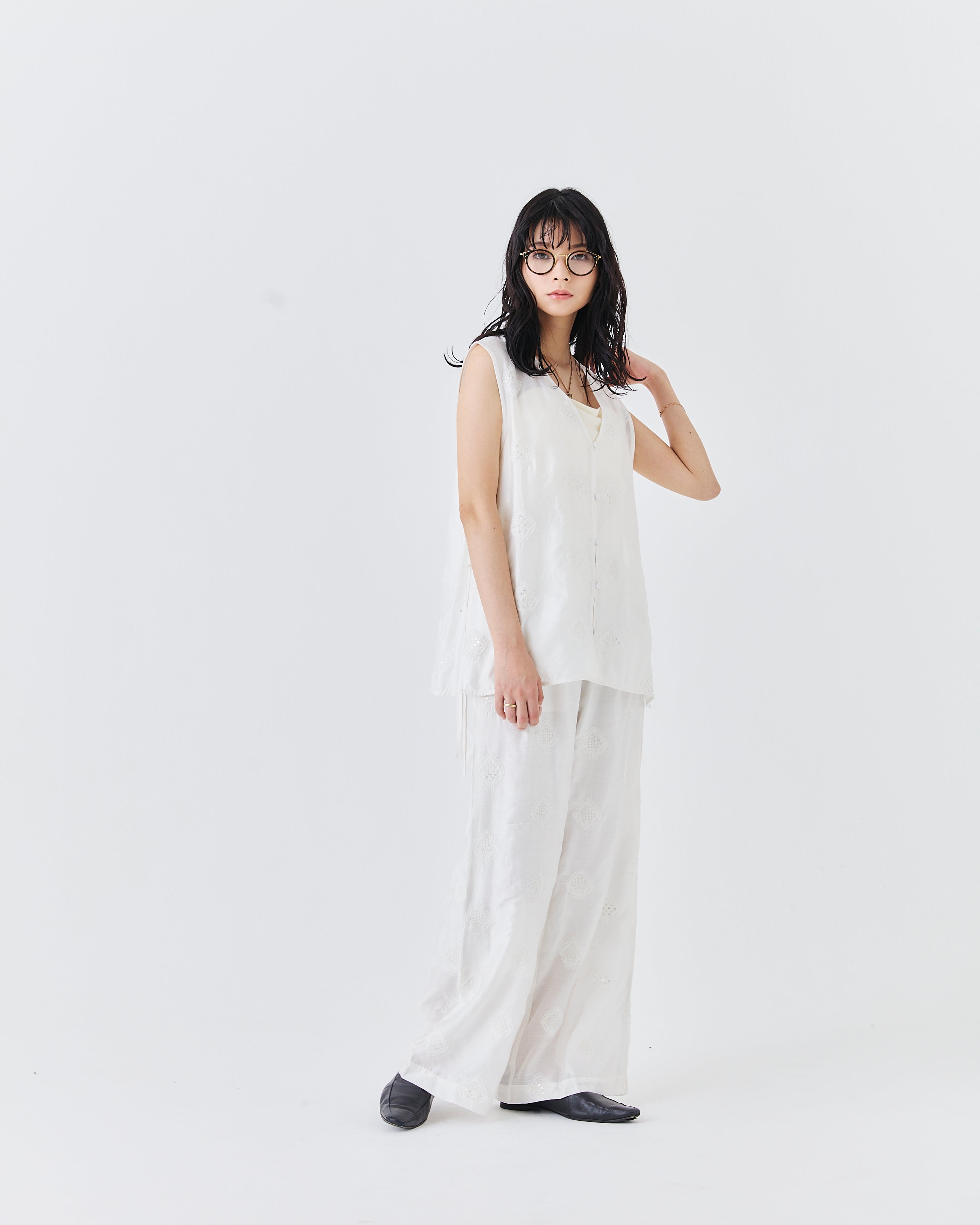 【3.20- 先行予約開始】インド刺繍ボトムス(6266-320)