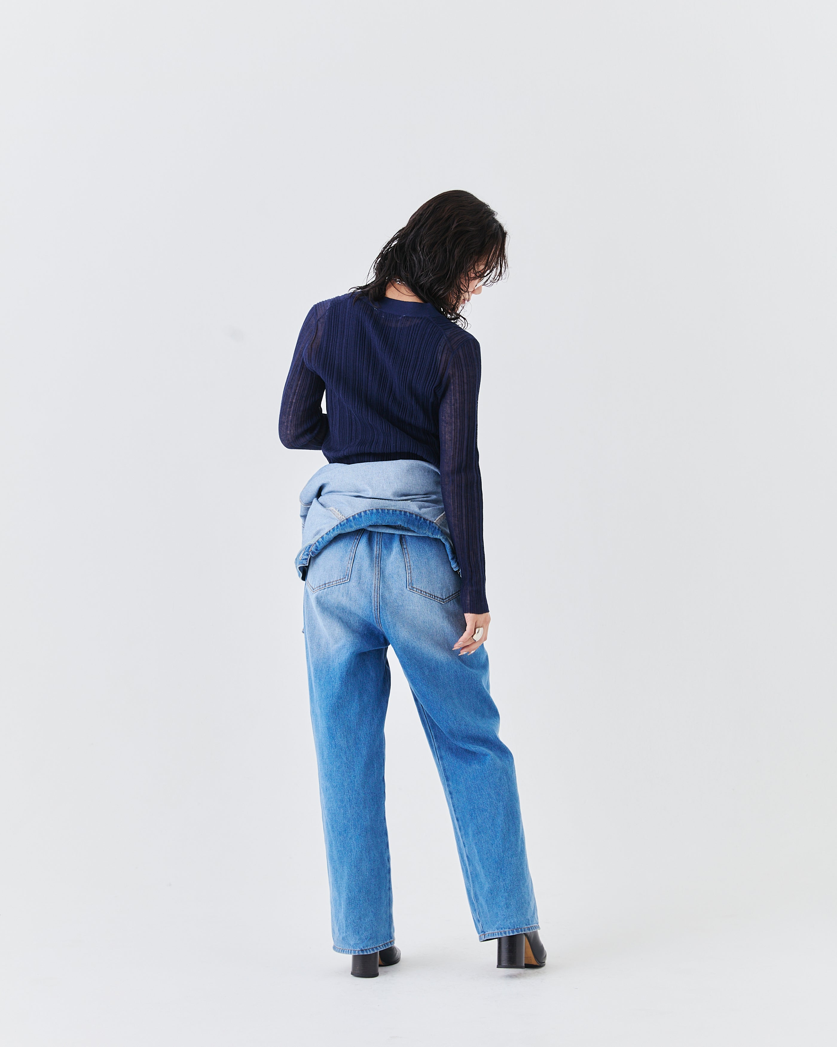 【comming soon】ランダムリブニットカーディガン(6266-340)