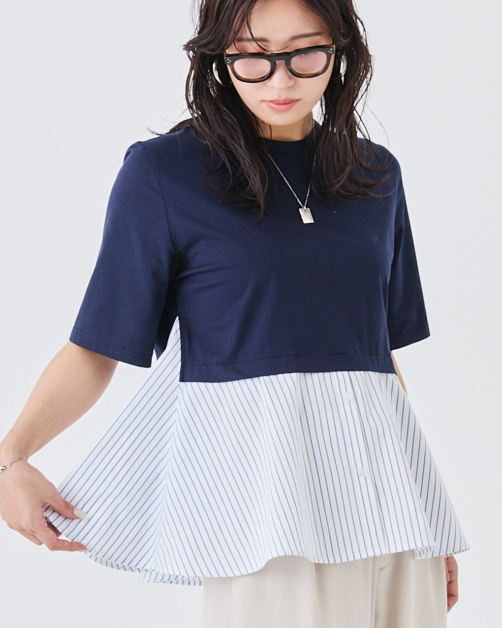 【4/17-販売開始】ドッキングフレアトップス(6266-356)