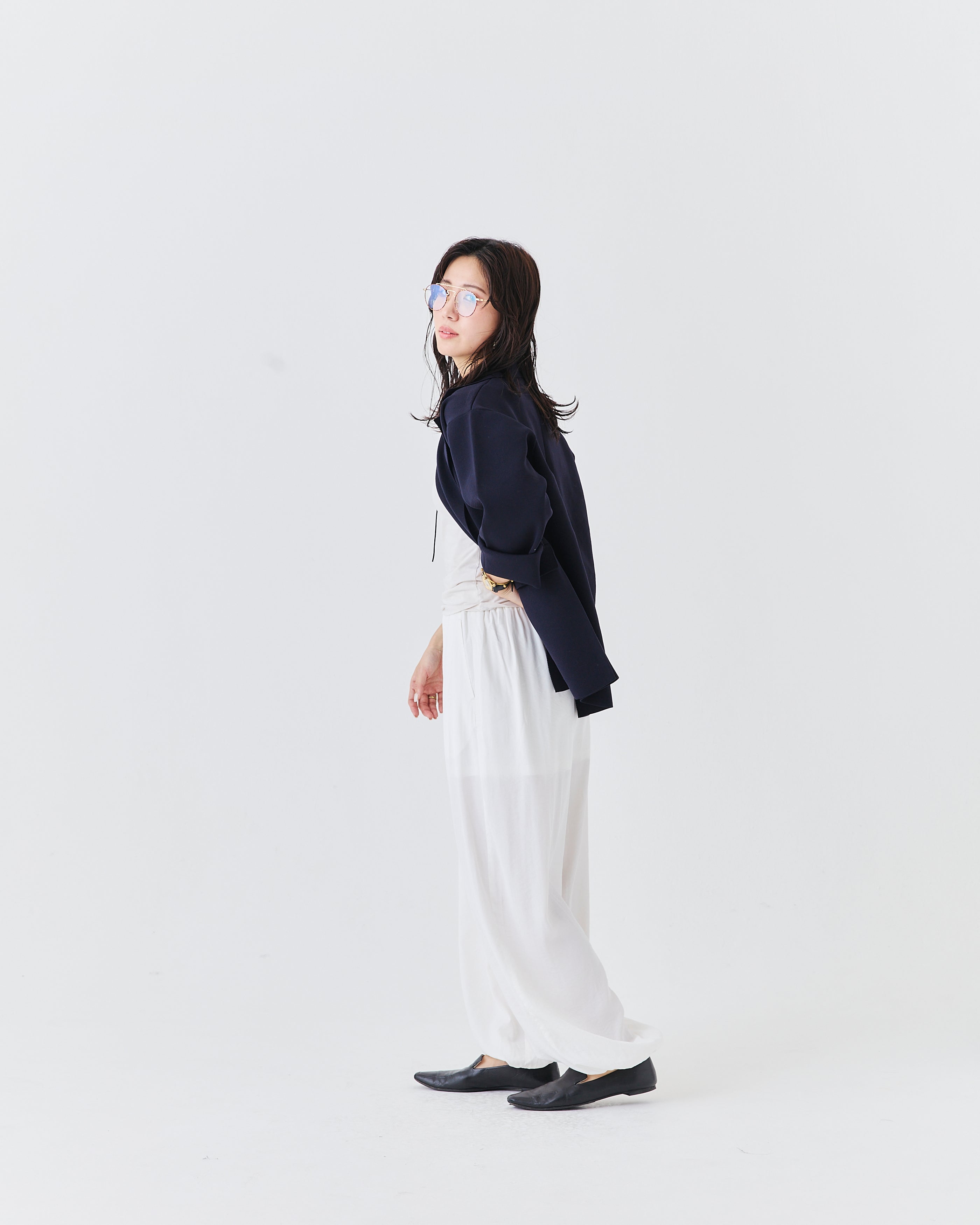 ギャザーアラジン風パンツ(6266-357)