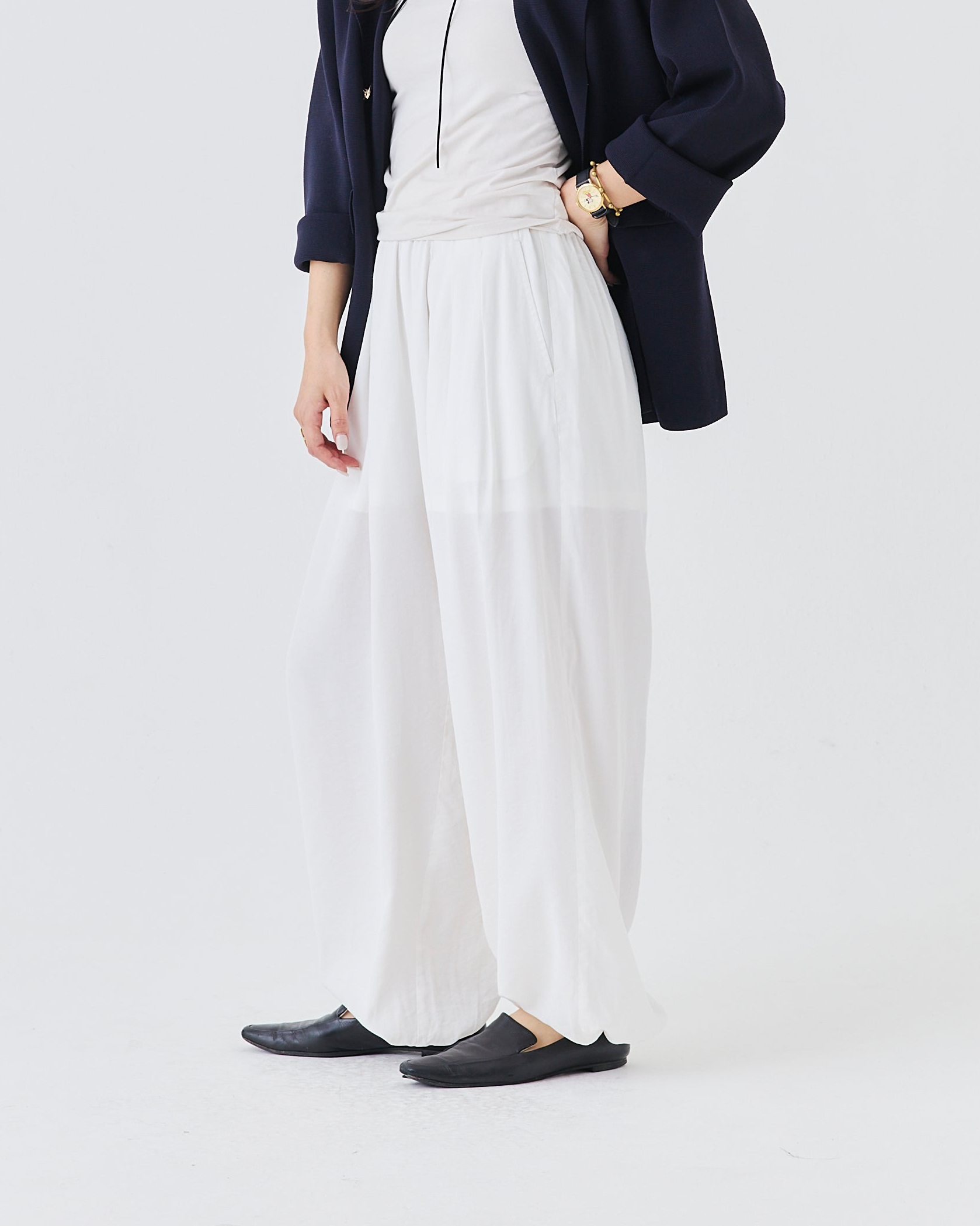 ギャザーアラジンパンツ(6266-357)