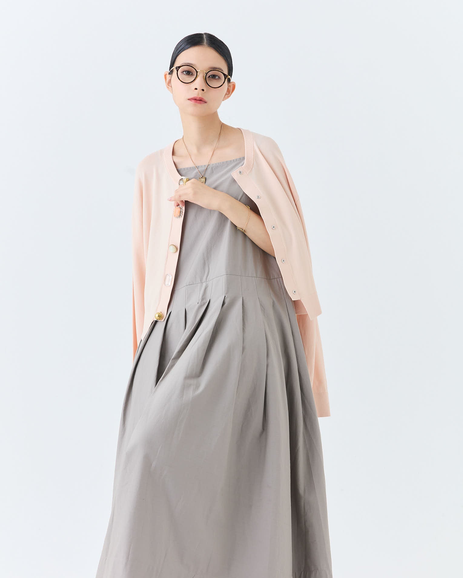 2026SSビジューカーディガン(6265-685)