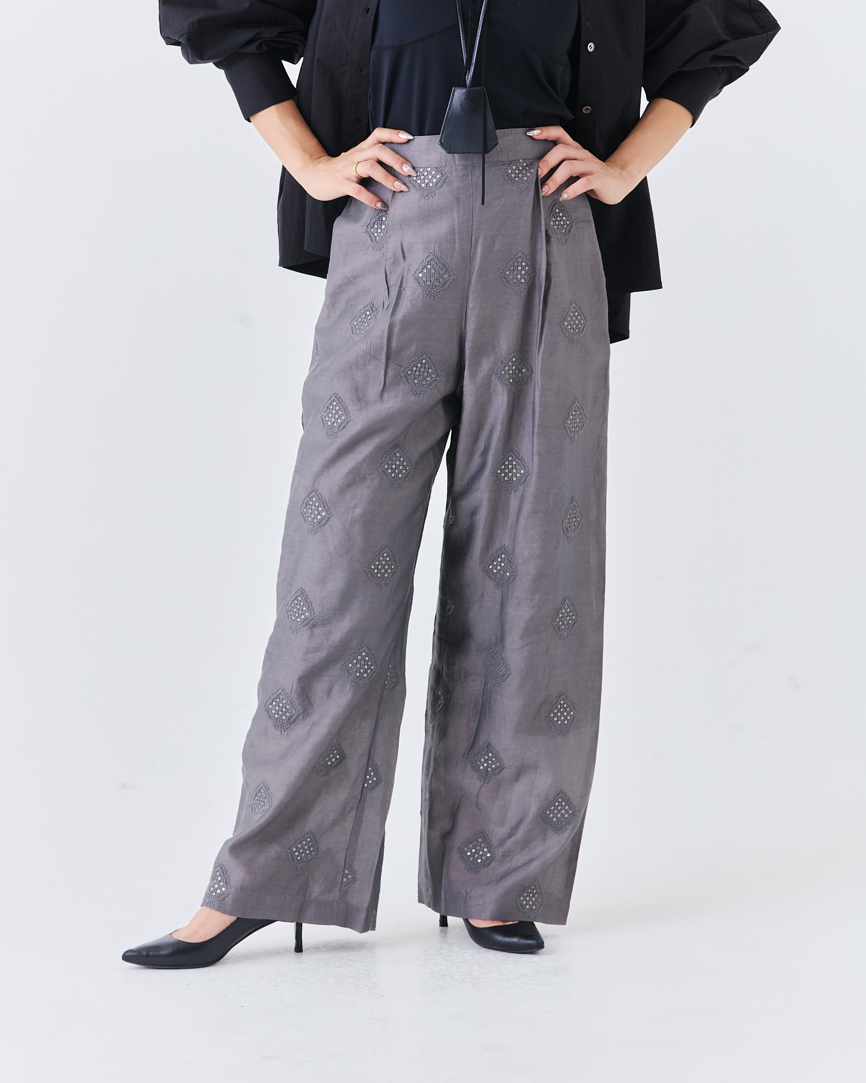 【3.20- 先行予約開始】インド刺繍ボトムス(6266-320)