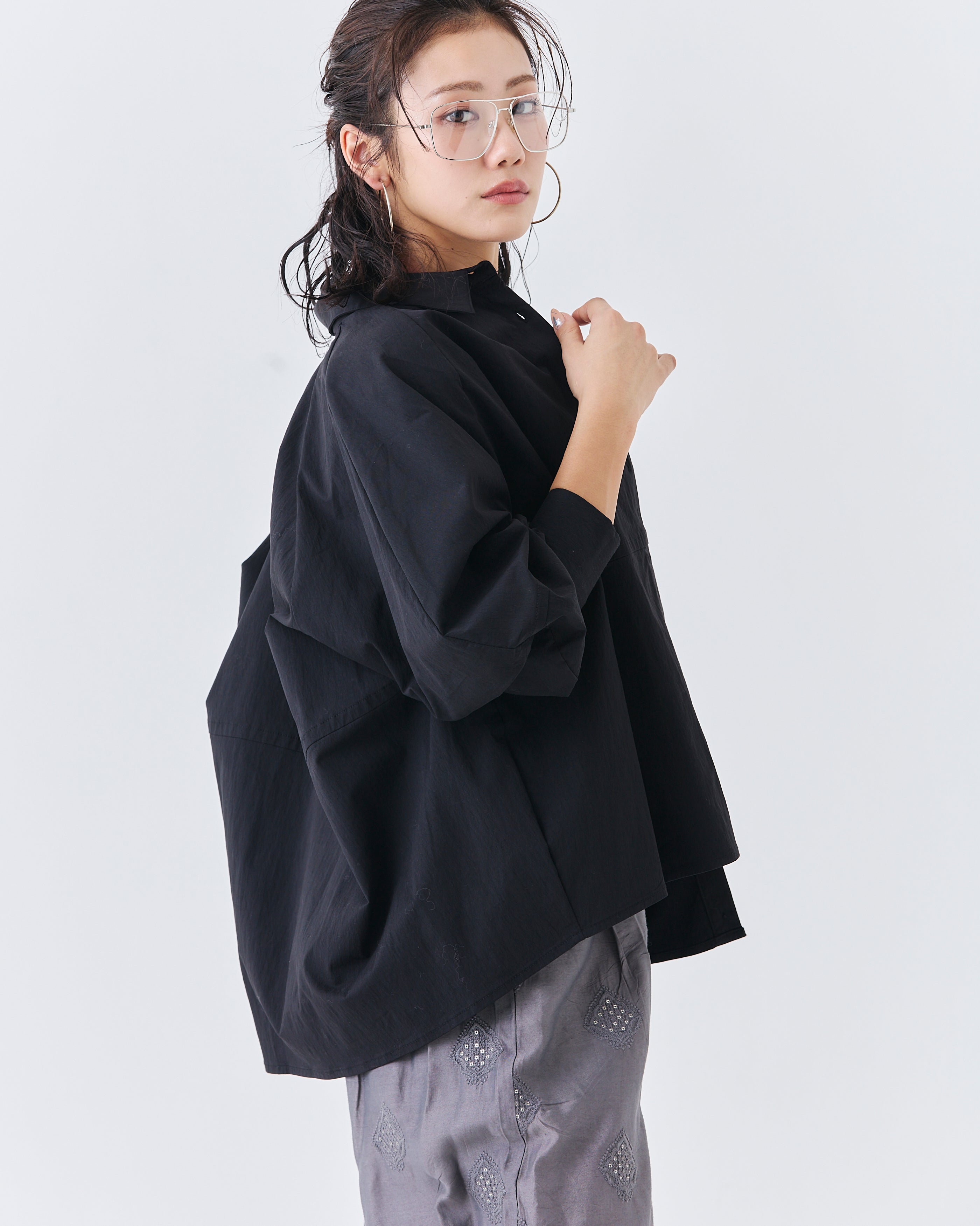 【予約終了】バルーンスリーブシャツ(6265-574)