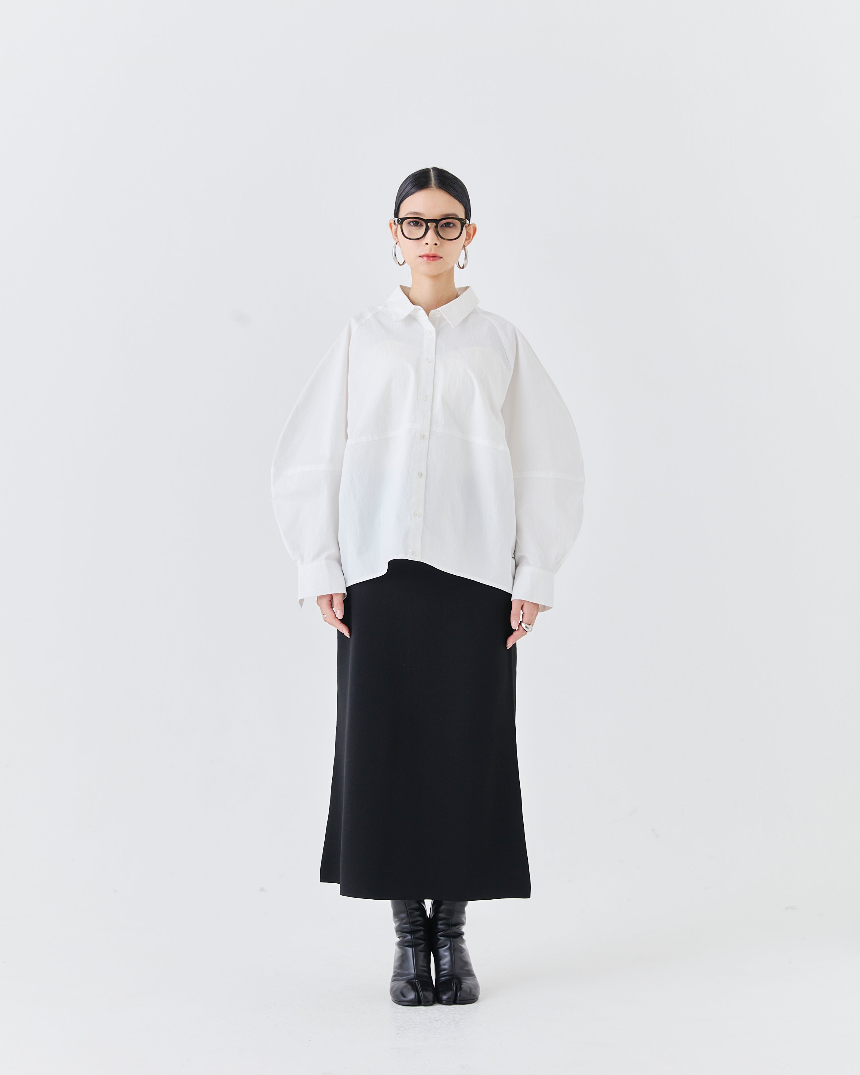 【予約終了】バルーンスリーブシャツ(6265-574)