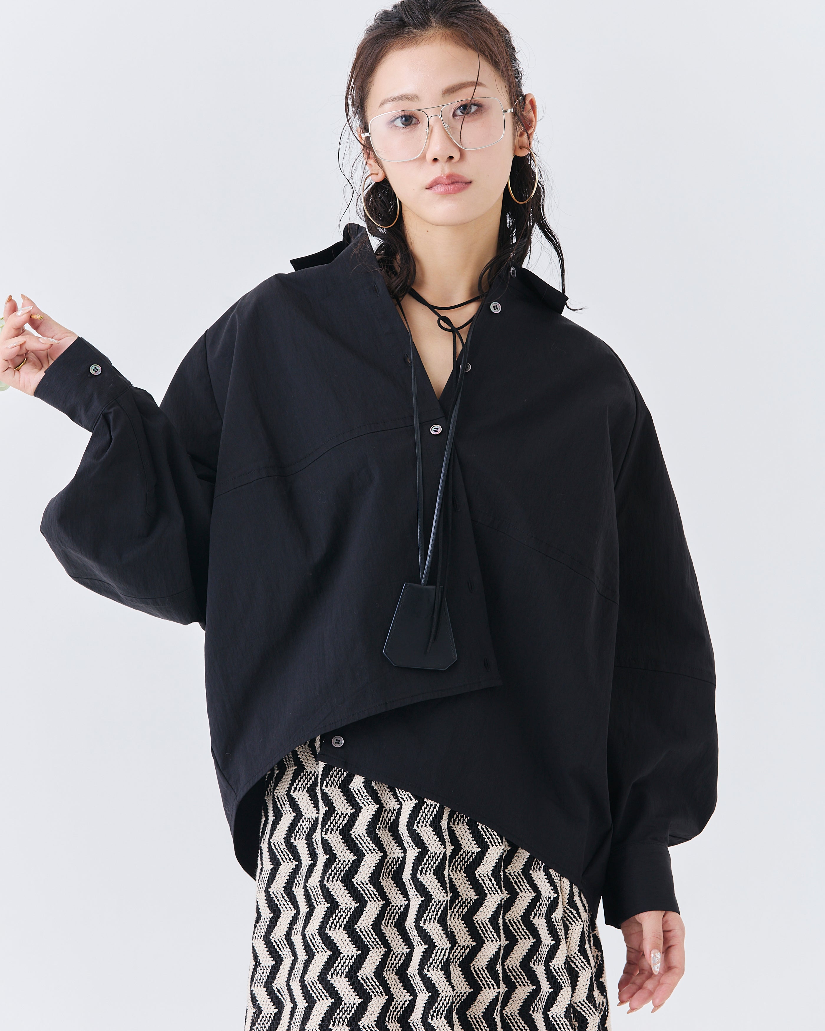 バルーンスリーブシャツ(6265-574)