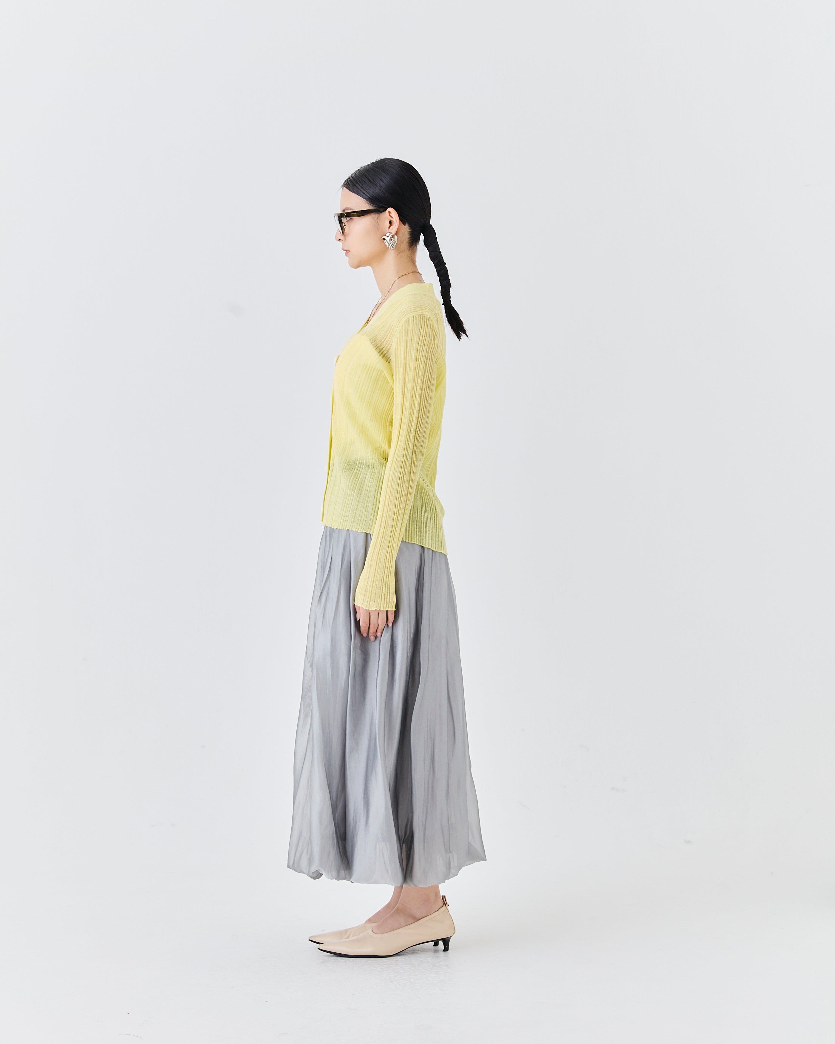 【comming soon】ランダムリブニットカーディガン(6266-340)