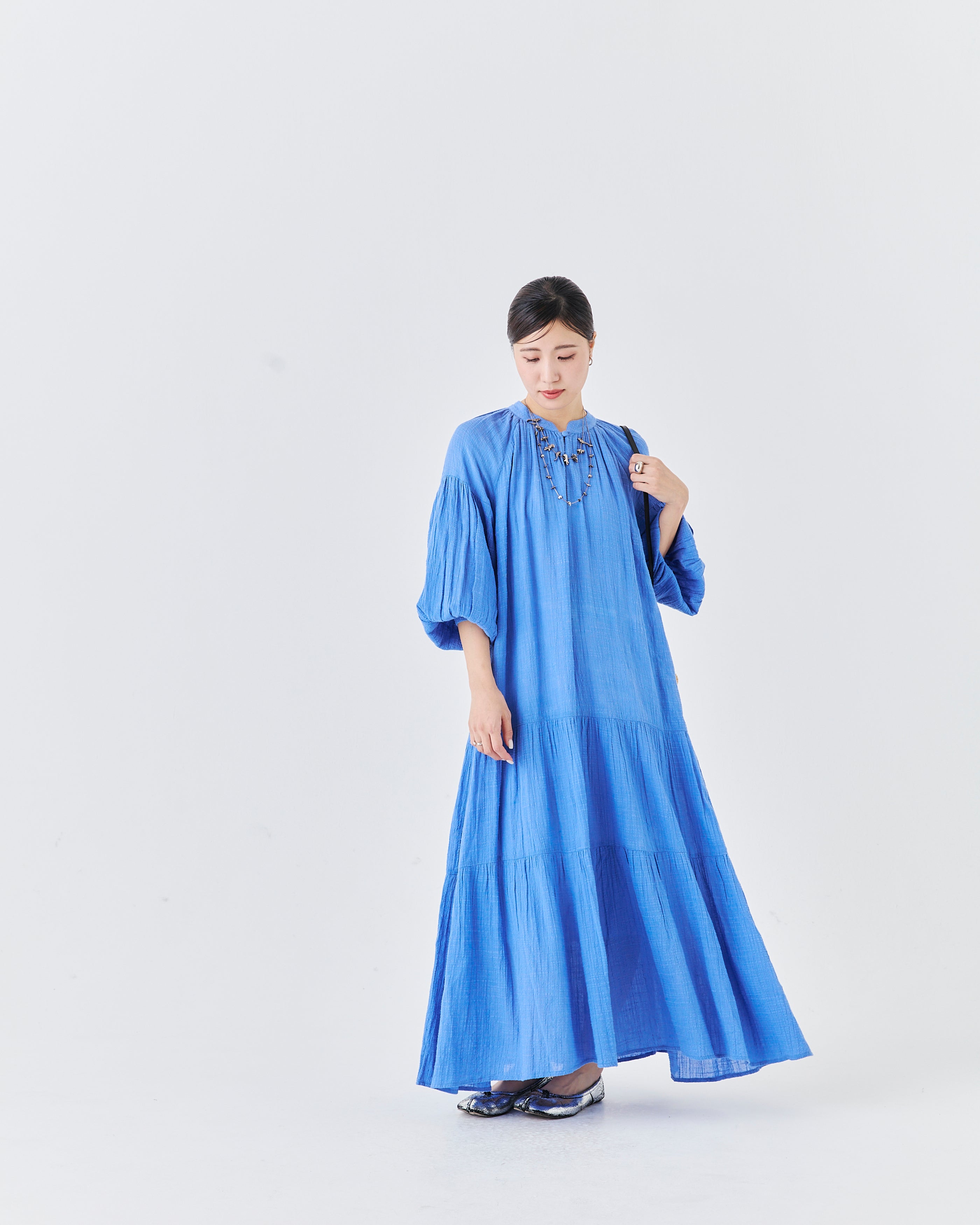 【先行予約】インドティアードドレス(6265-301)